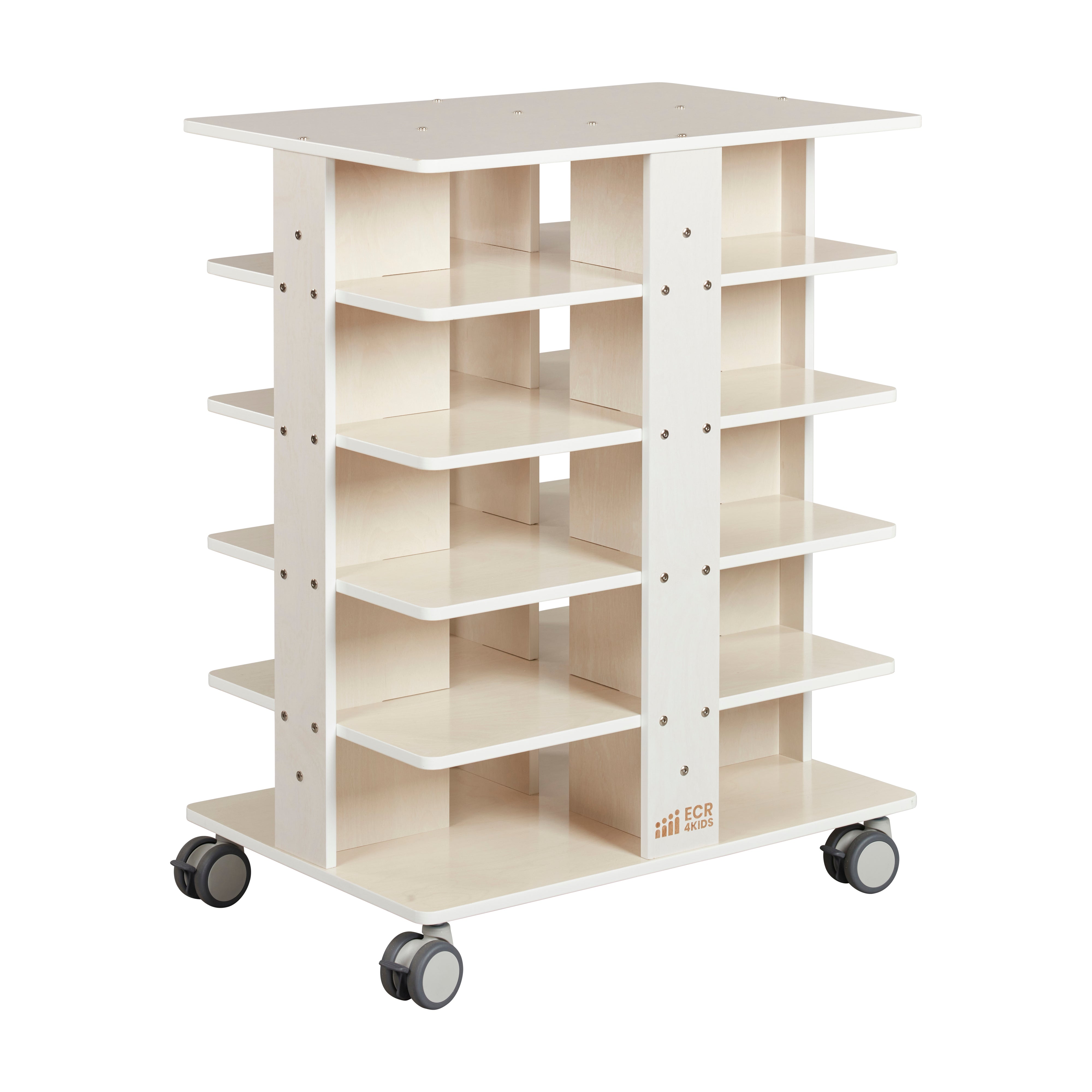 20-Compartment Mobile Storage Tower, 5x4