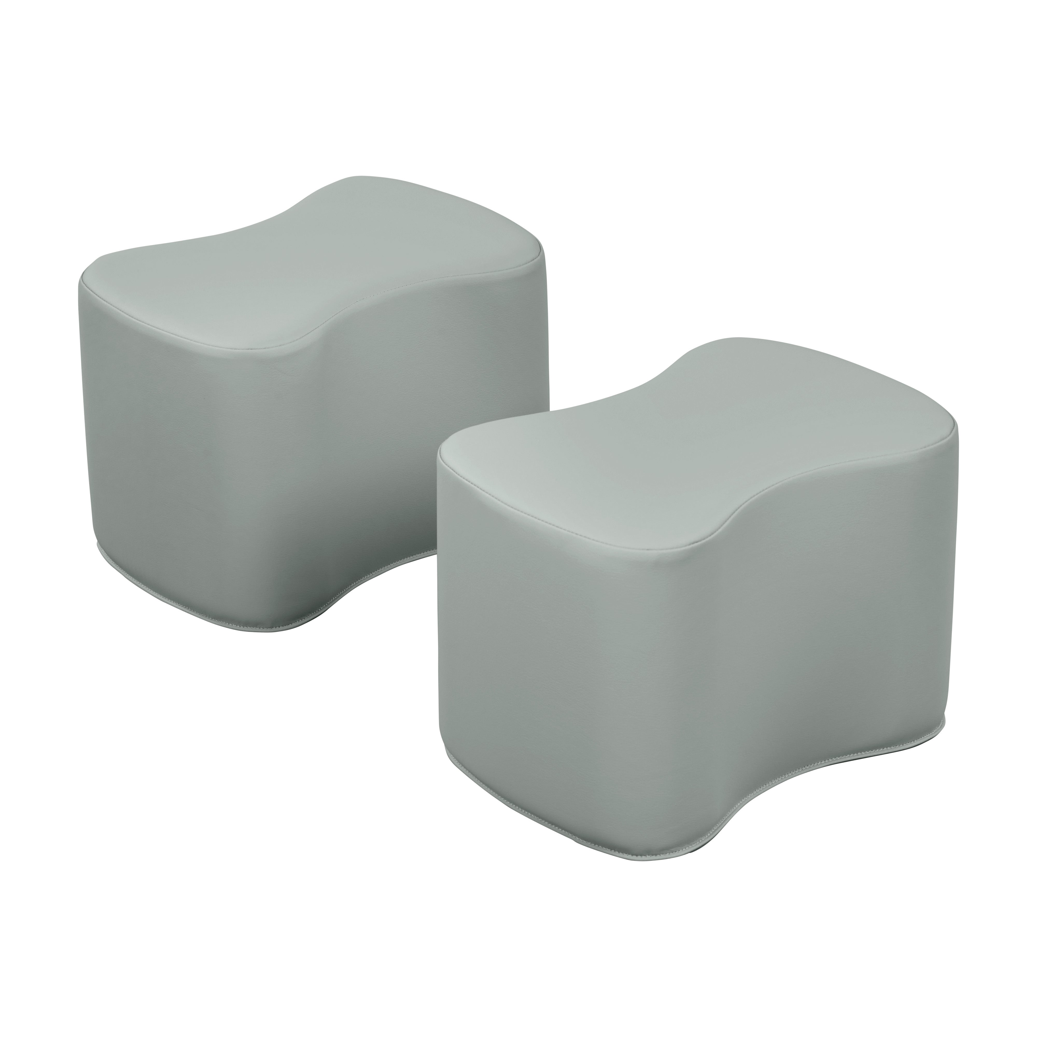 SoftZone Toddler Modular Stool Set, 2-Pack