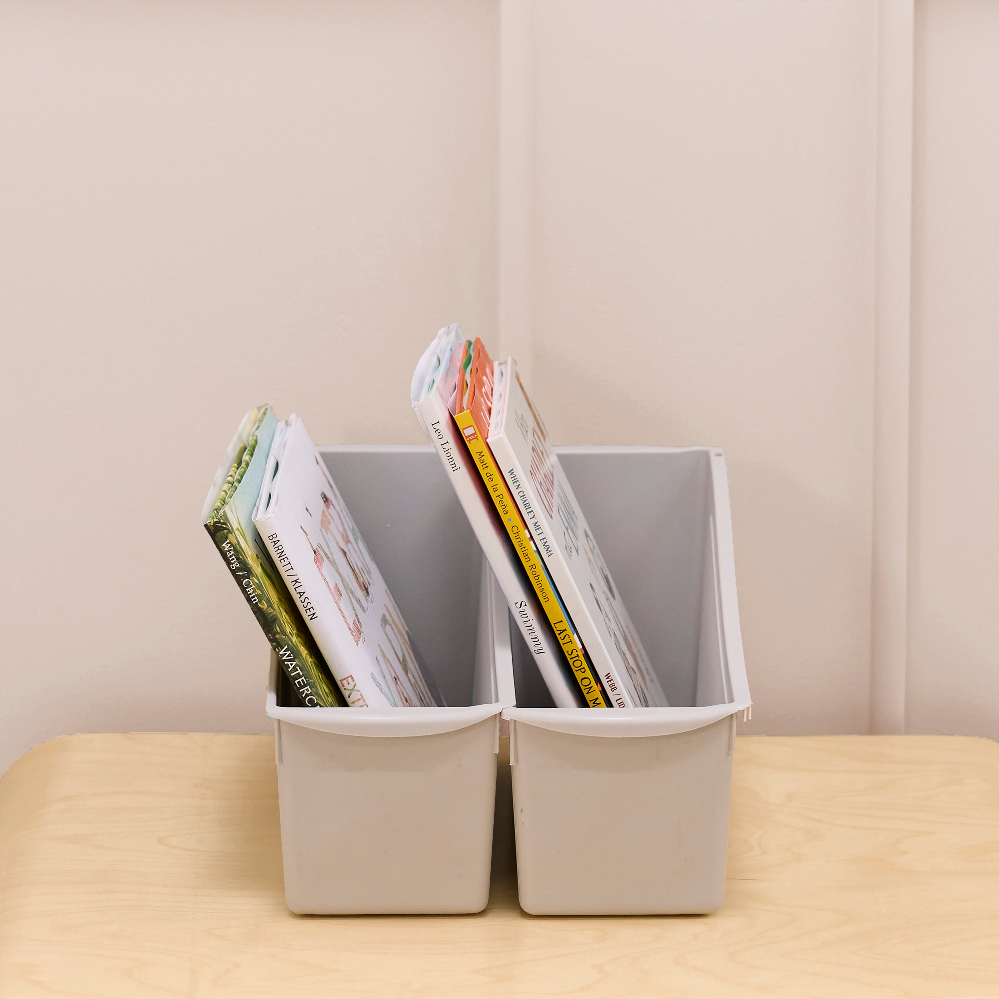 Linking Storage Book Bins, 10-Piece