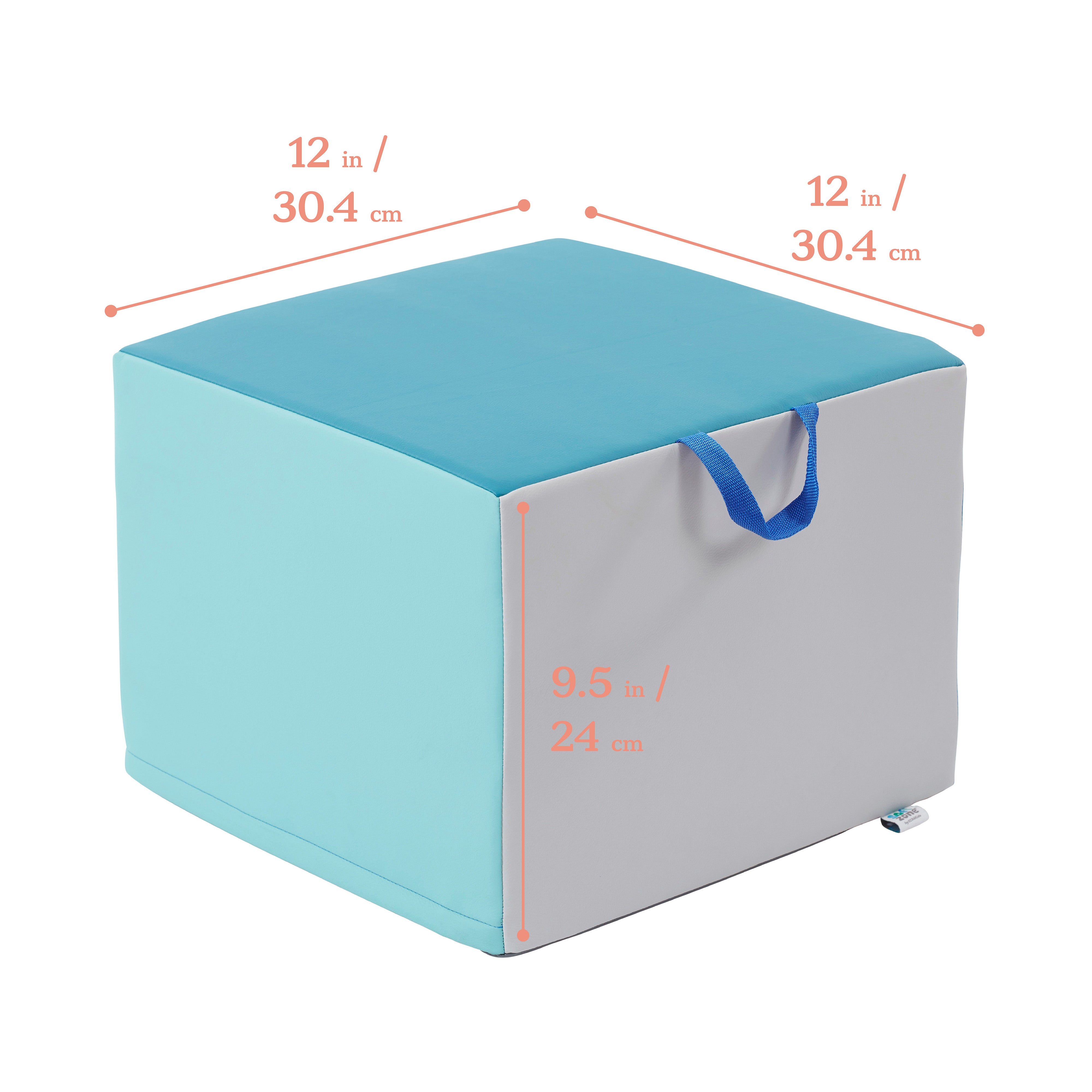 Children's Cozy Cube Seat with Handle, 4-Piece