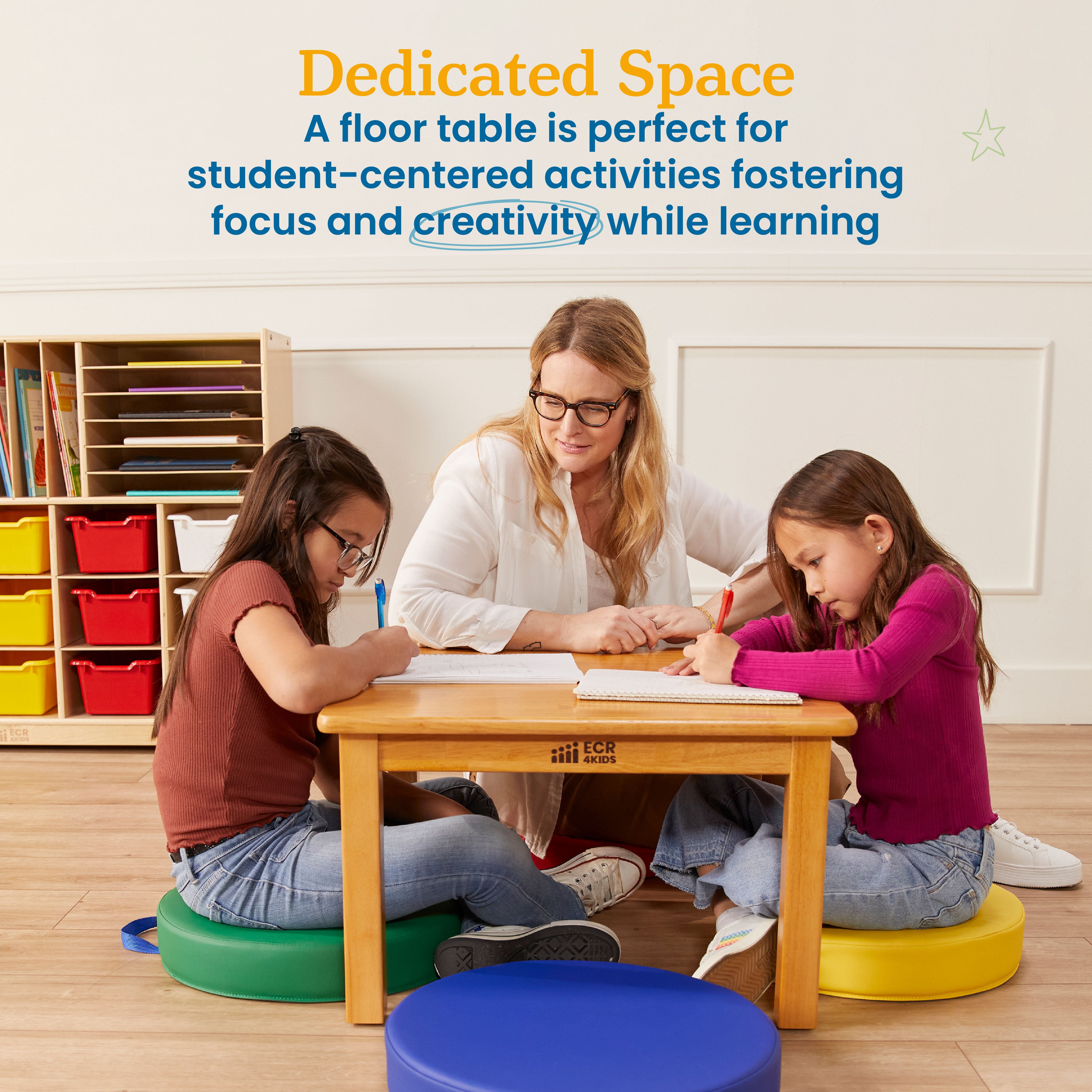 Hardwood Table with 14in Legs