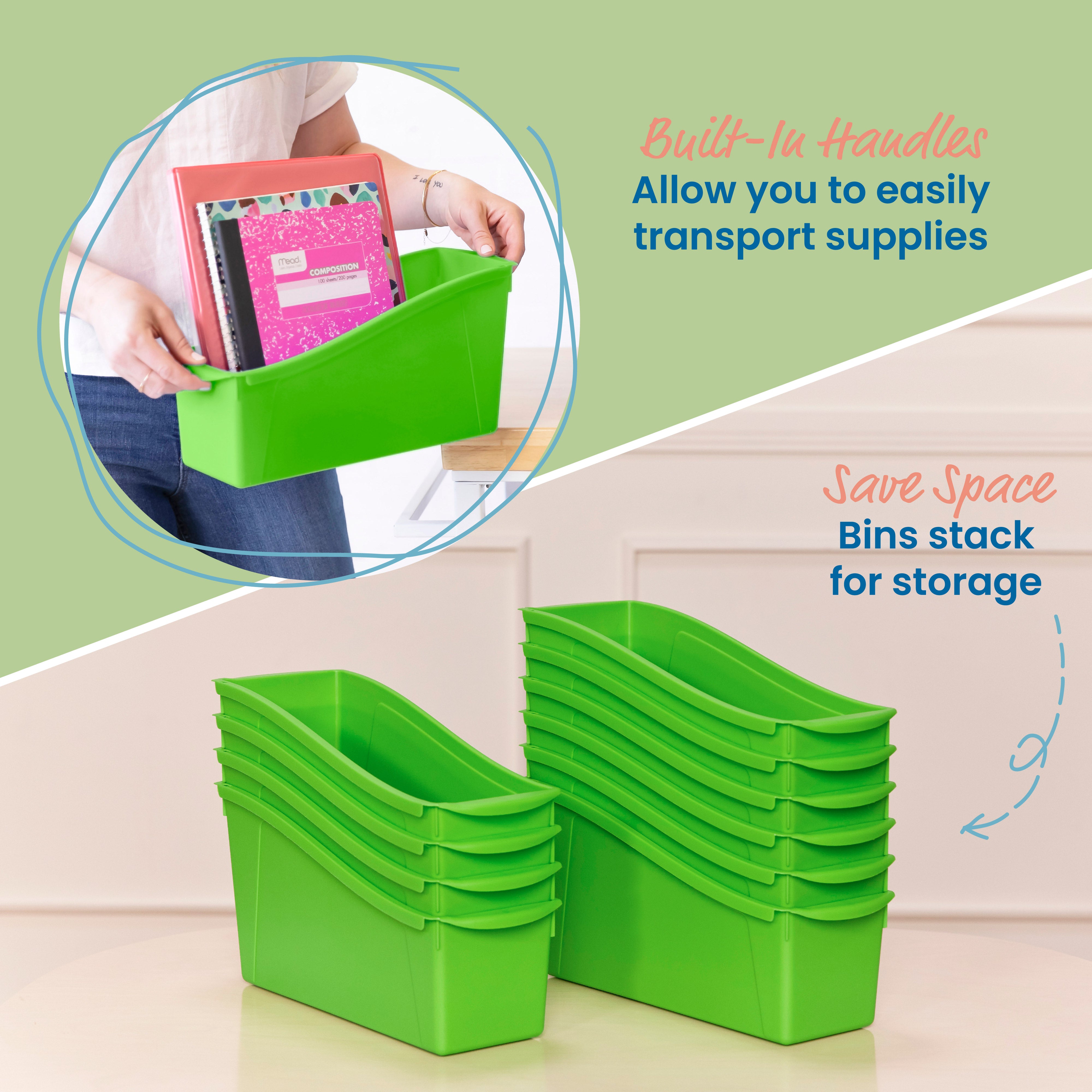 Linking Book Bin, 10-Piece