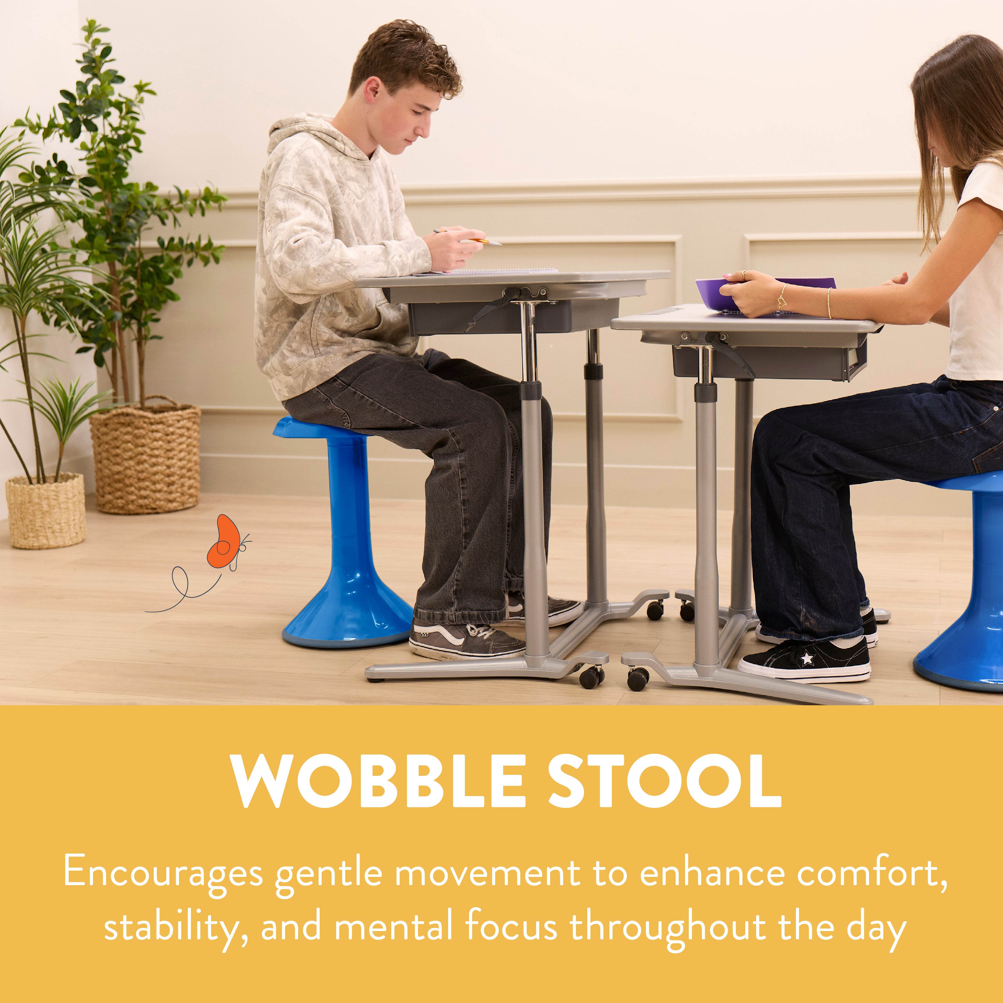 Wobble Sensory Stool, 20in Seat Height