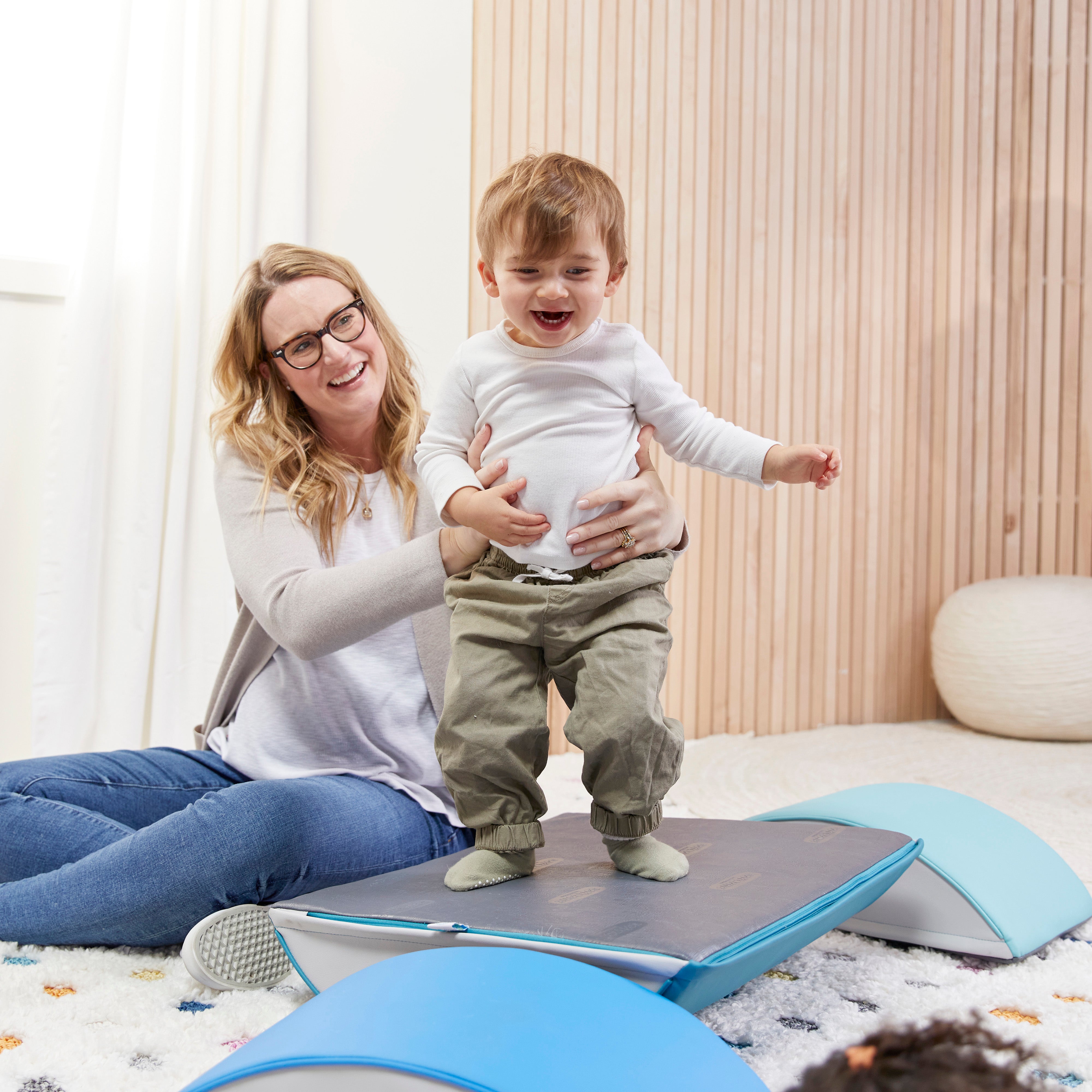 Colorful Log Climber Set, 3-Piece