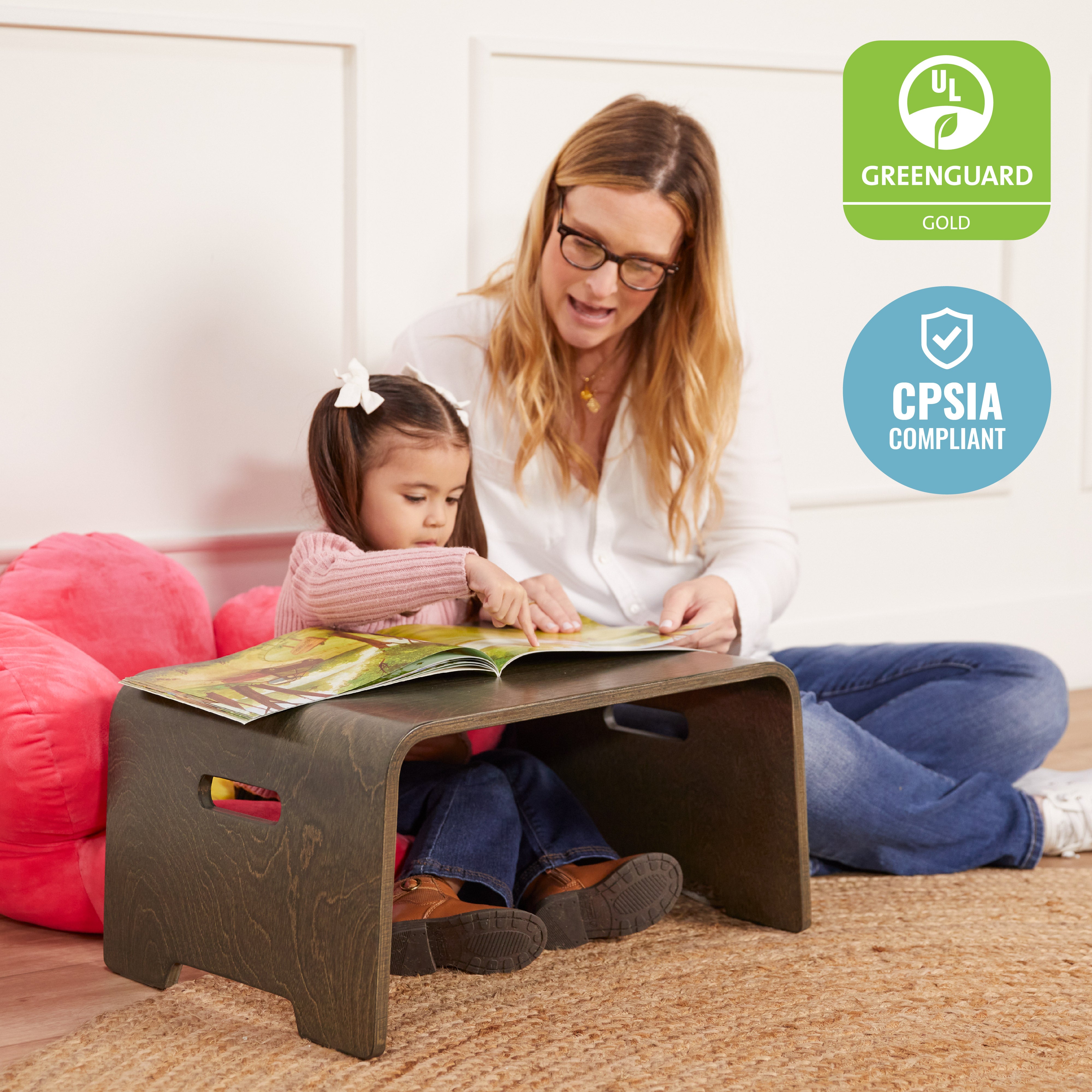 Bentwood Lap Desk with Handles