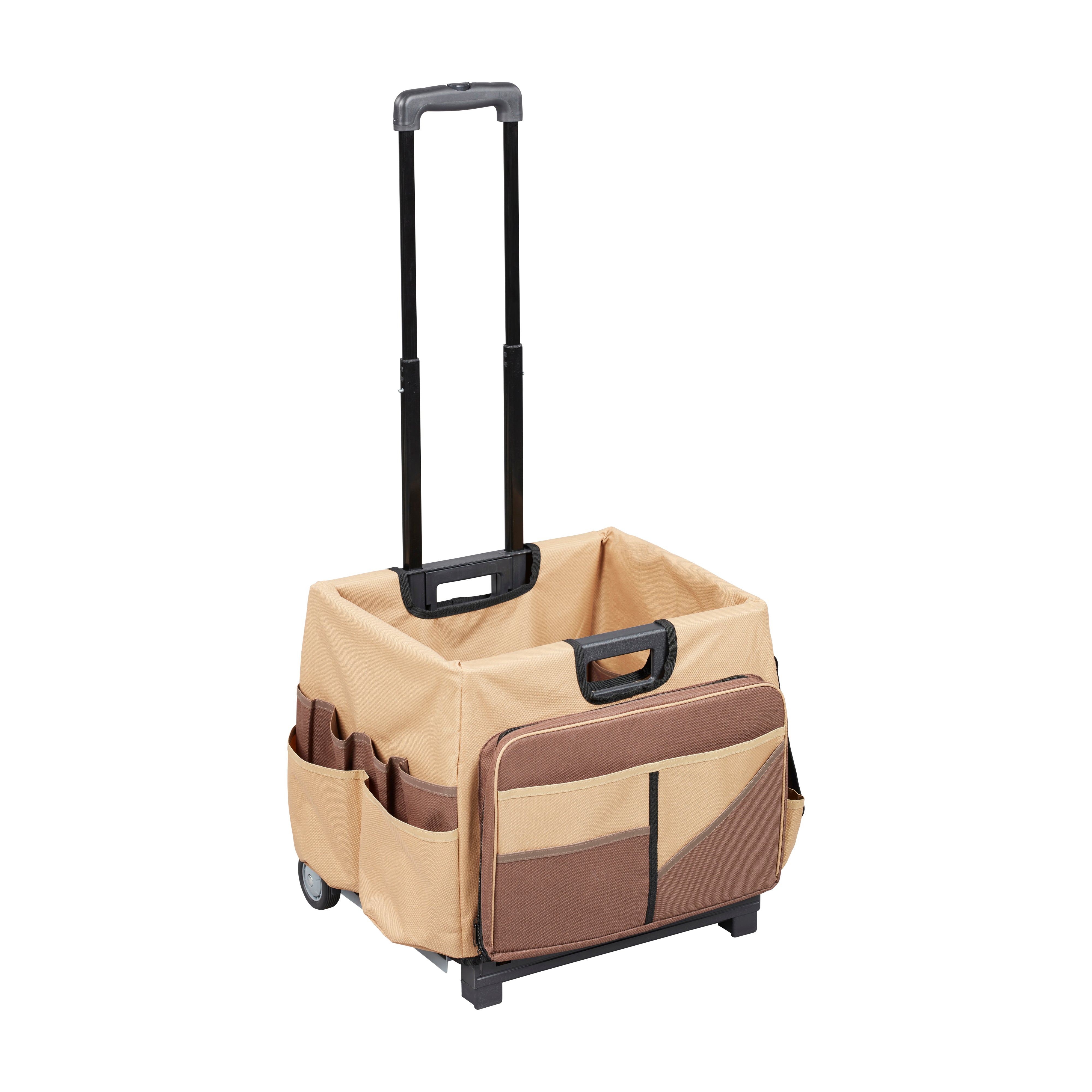 Universal Rolling Cart with Canvas Organizer Bag