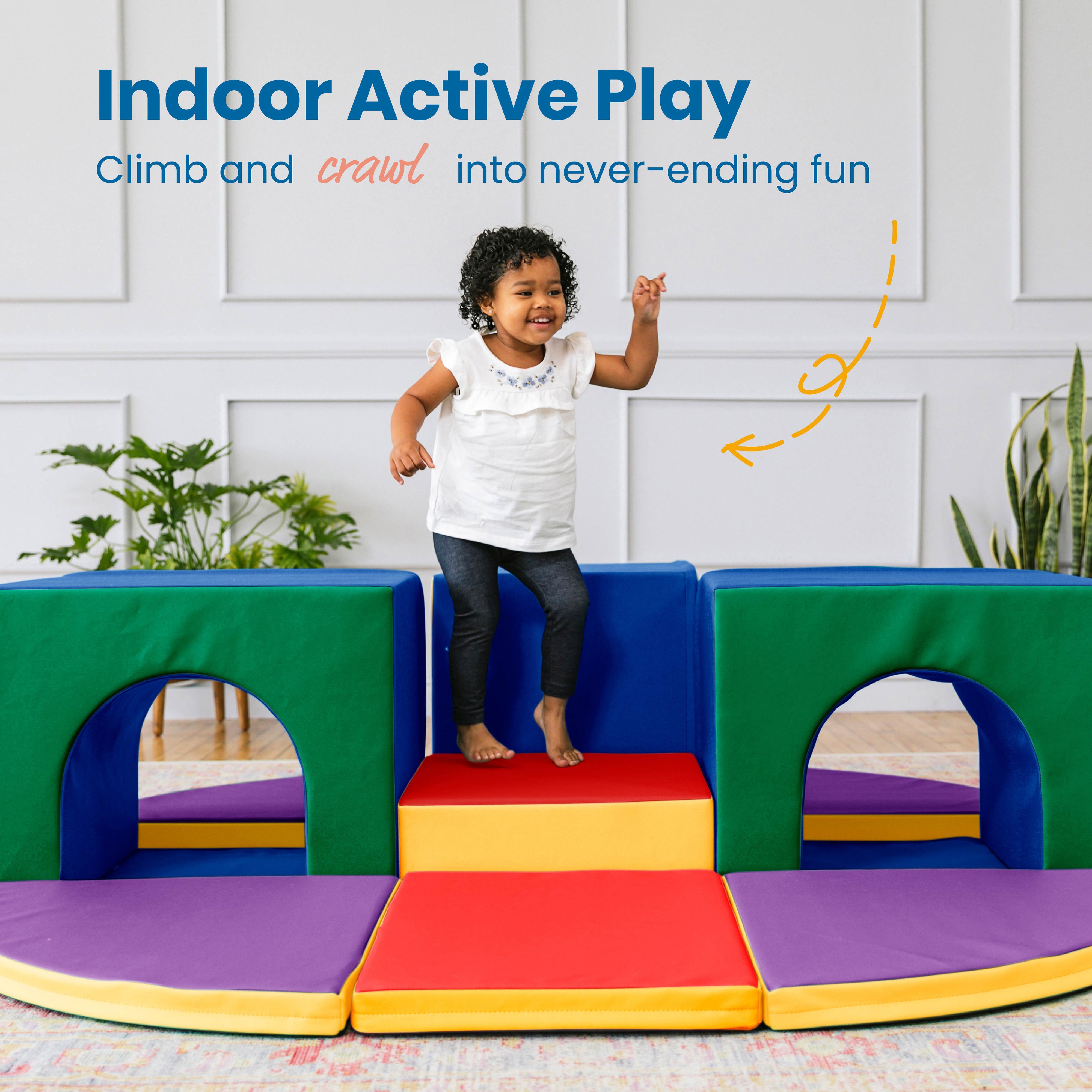 Triple Tunnel Maze, 9-Piece