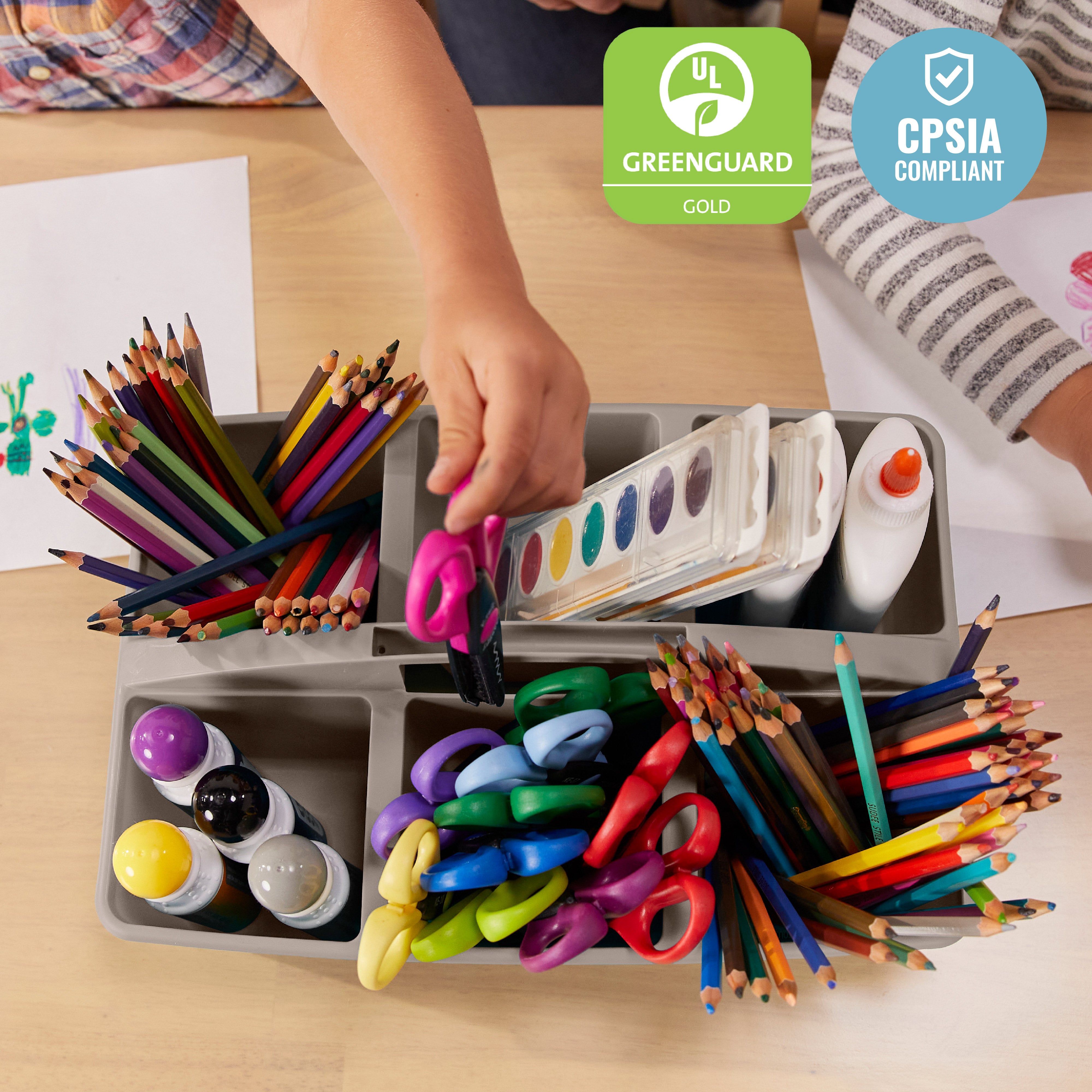 6-Compartment Large Caddy, 6-Pack