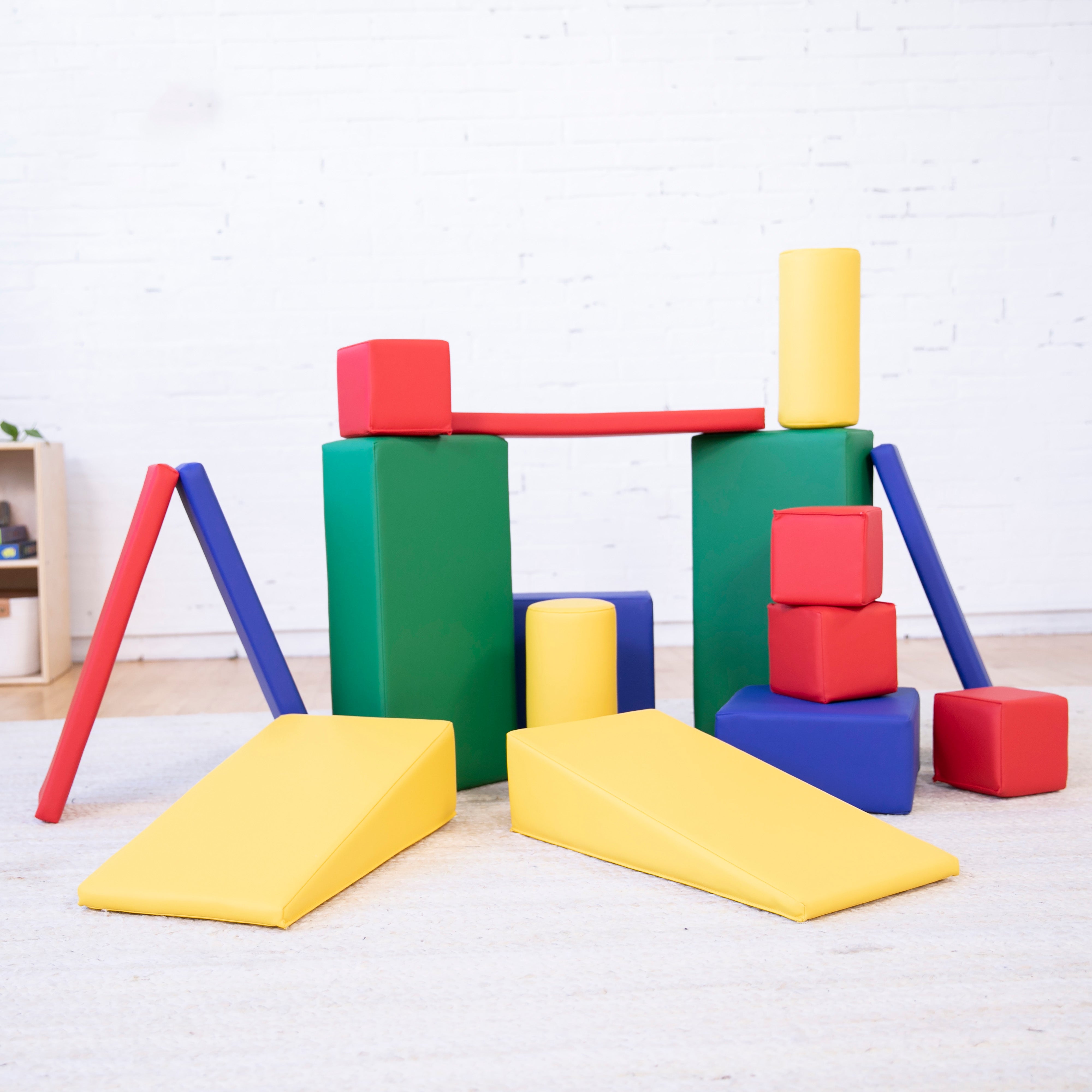 SoftZone Soft Builder Blocks, 16-Piece