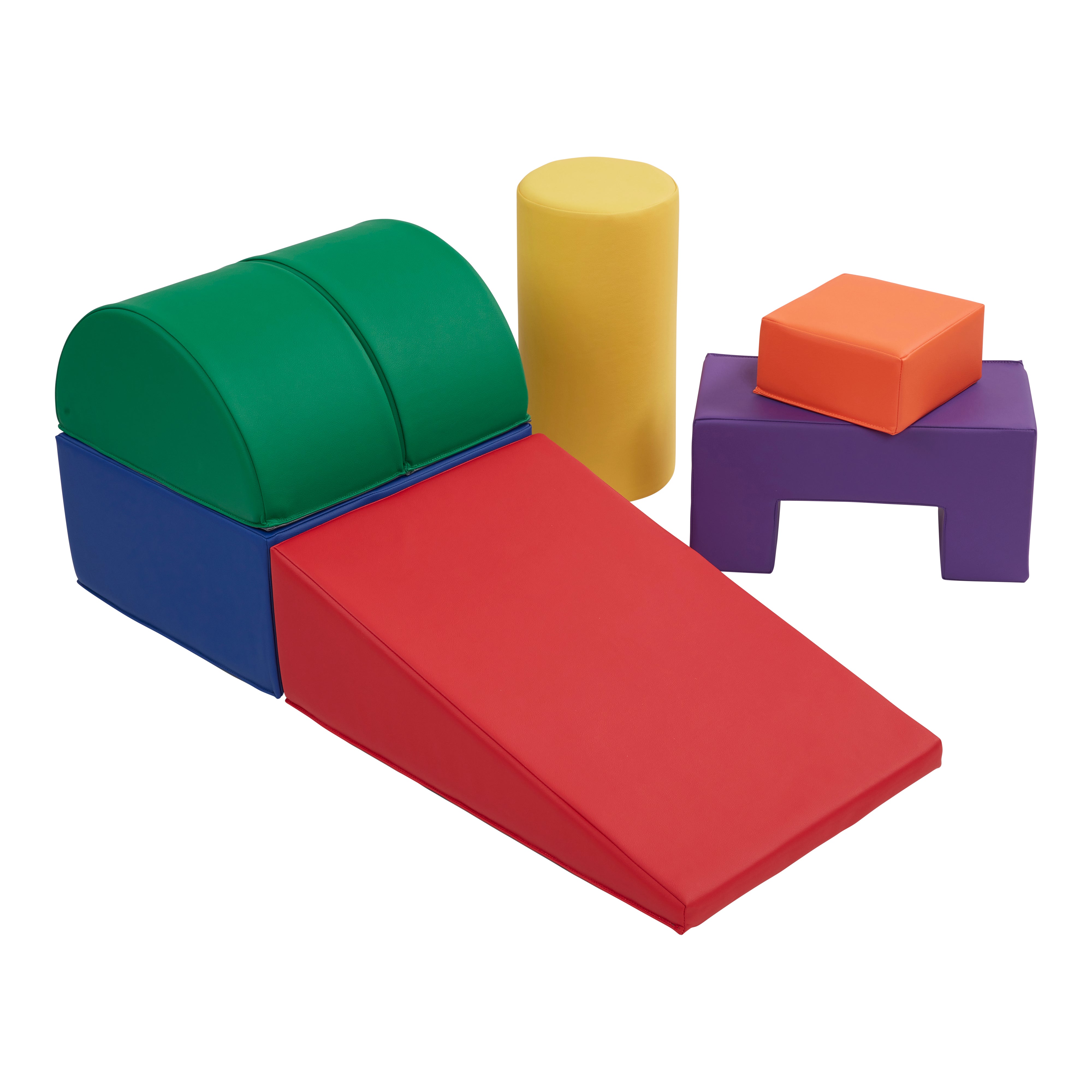 SoftZone Crawl and Climb Playtime Playset, 6-Piece