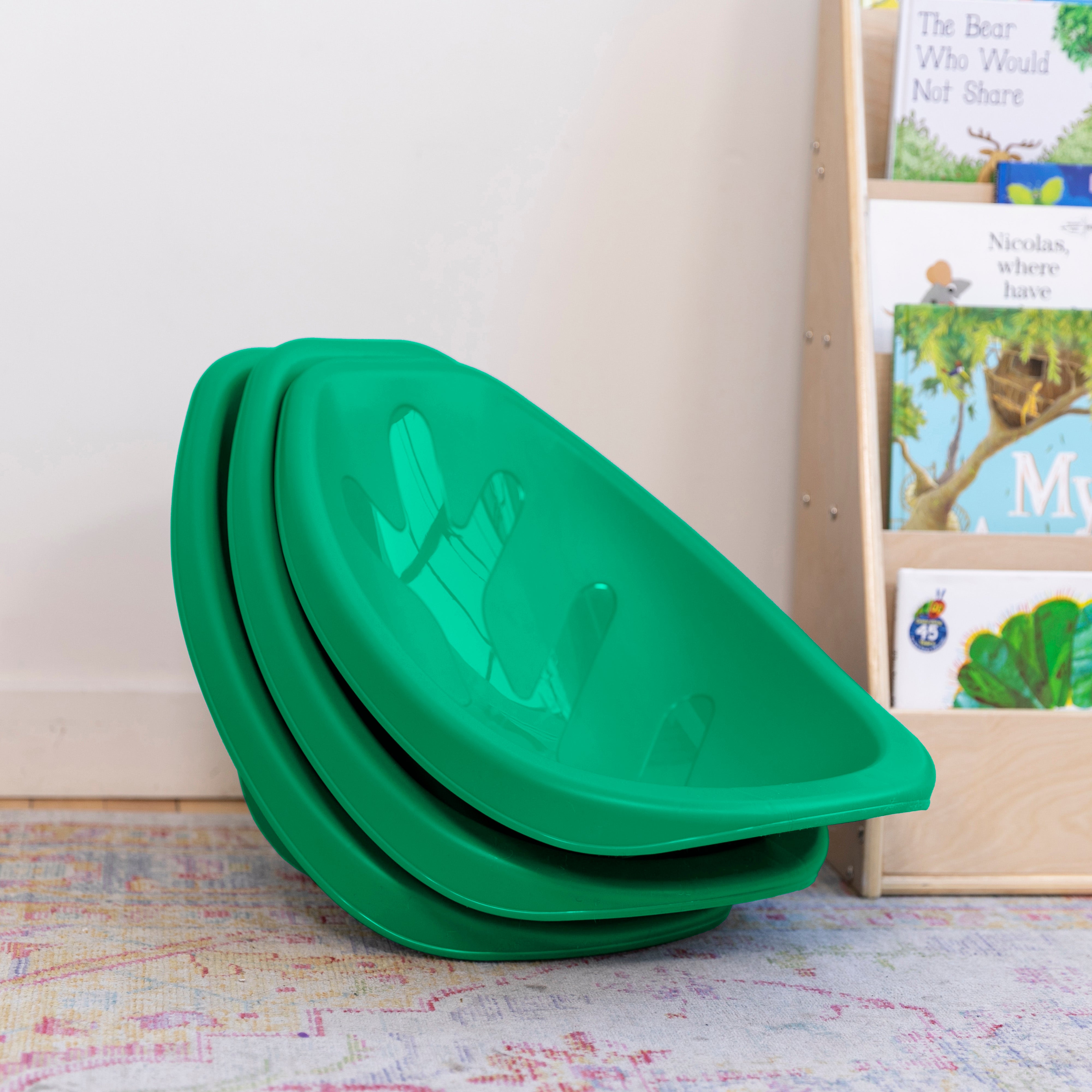 Leaf Scoop Floor Seat, 6-Piece