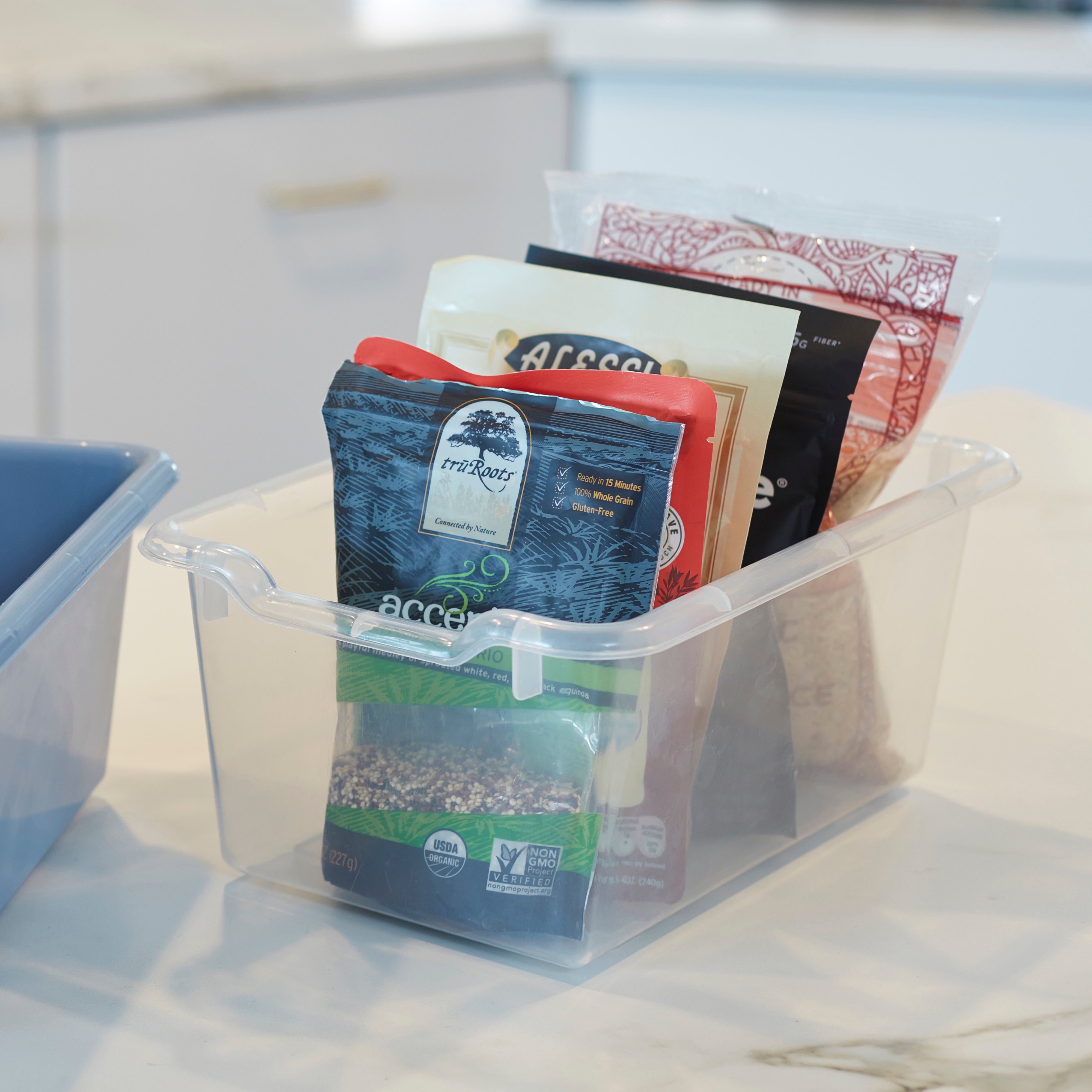 Scoop Front Storage Bin, 5-Piece