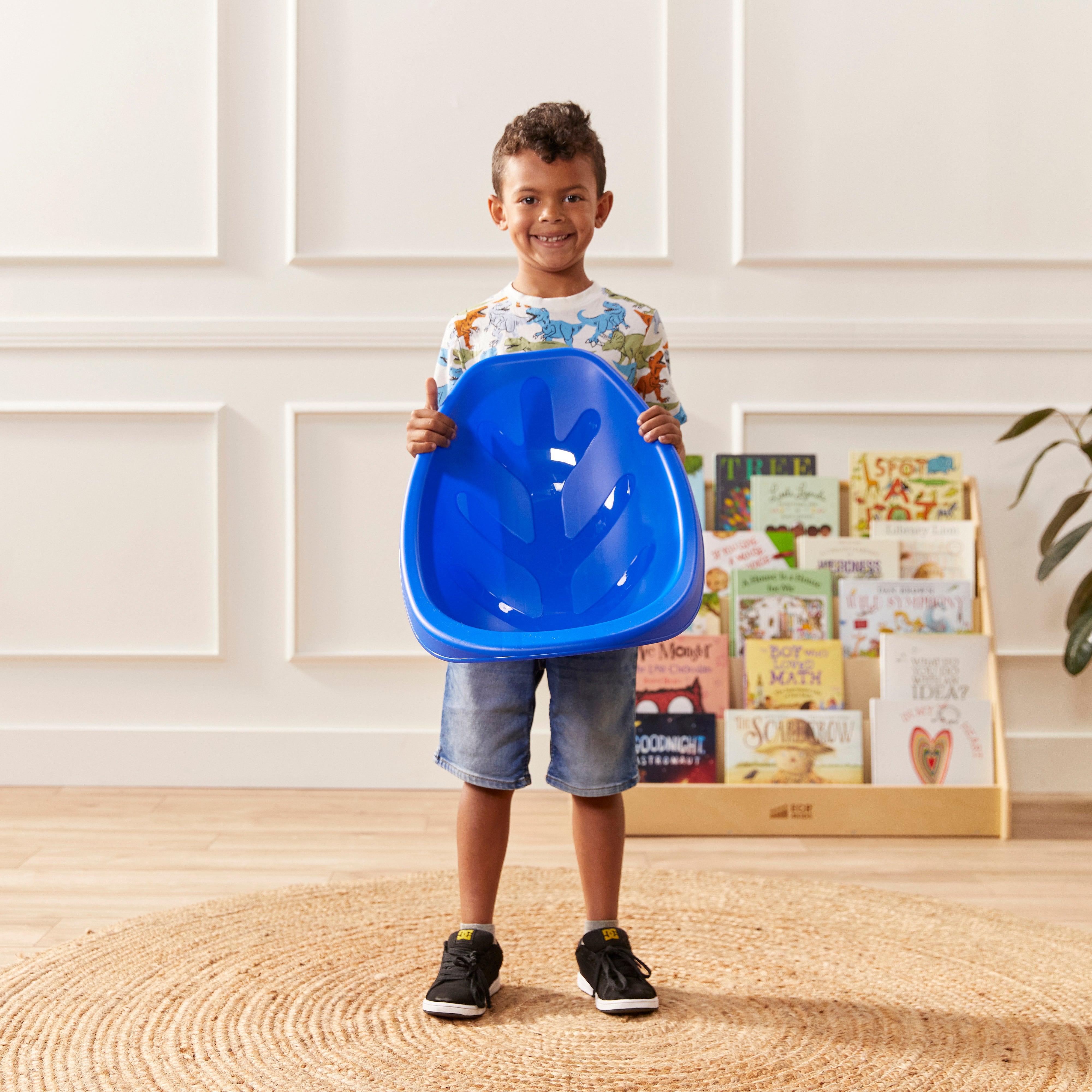 Mobile Leaf Seat Cart with 12 Leaf Floor Seats, Flexible Seating