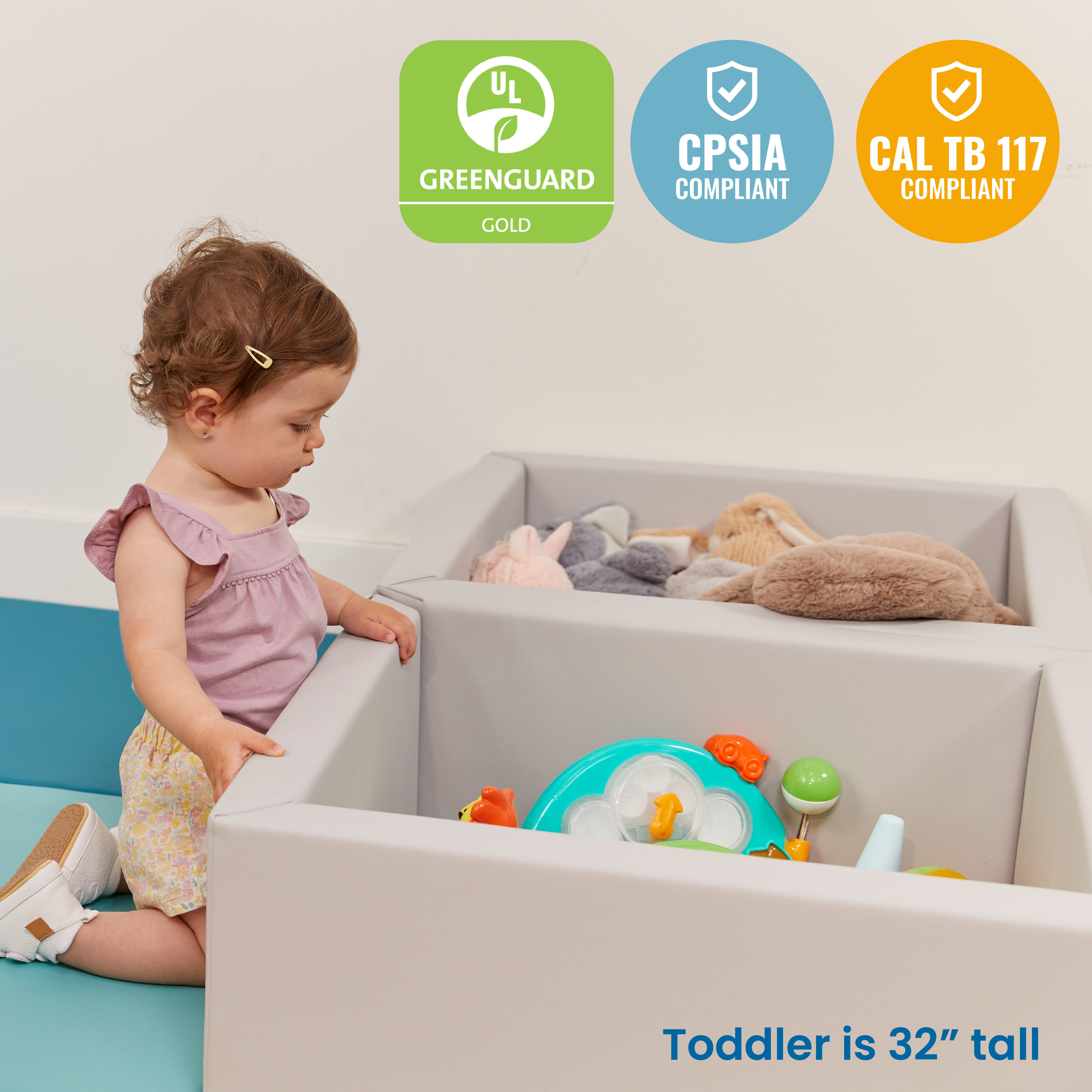 Play Patch Toy Bins, 2-Pack