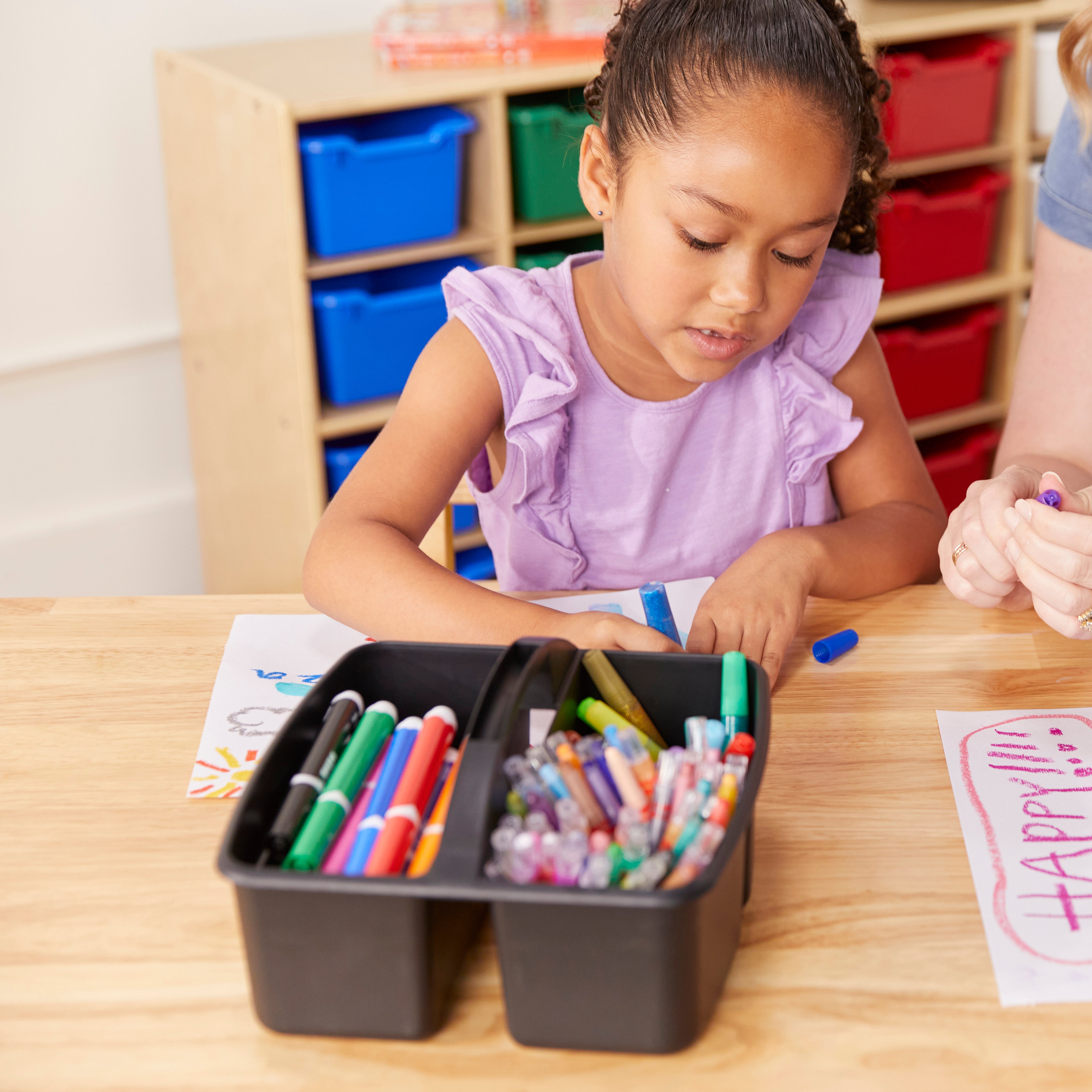 3-Compartment Storage Caddy, 6-Pack