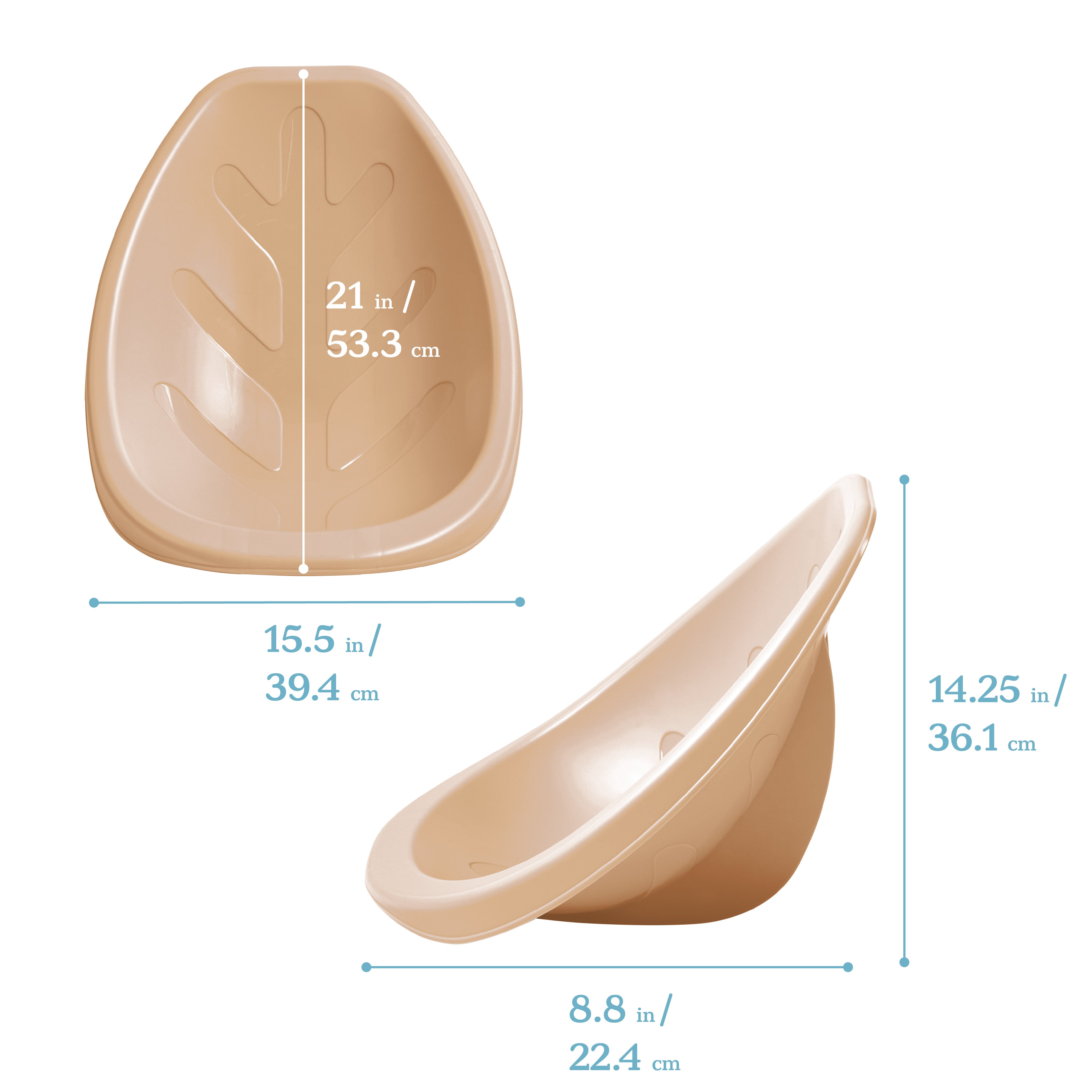 Leaf Scoop Floor Seat, 6-Piece