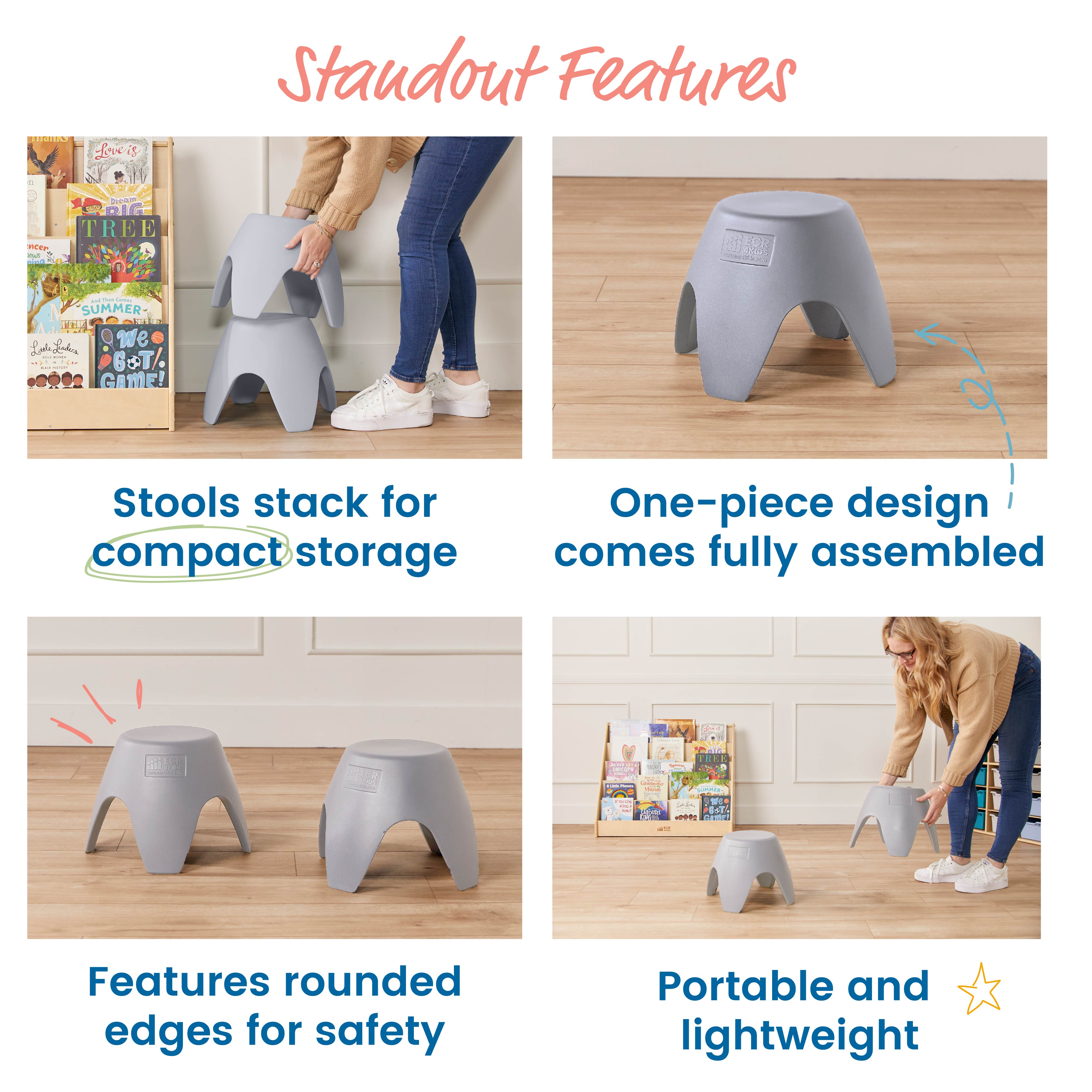 Ayana Stool Set, 2-Pack