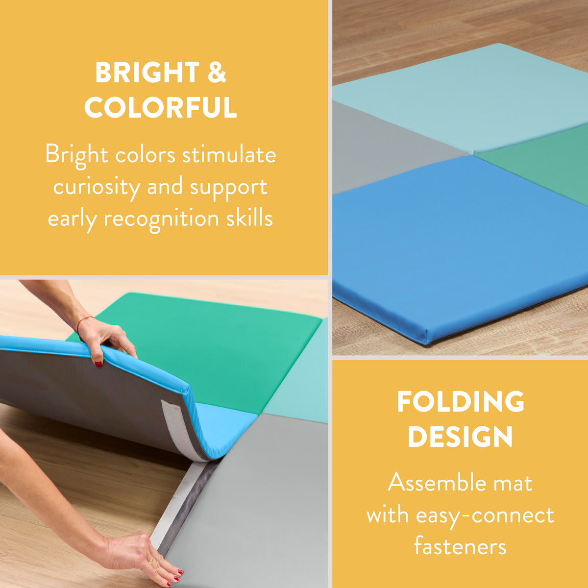 FourSquare Foldable Activity Play Mat