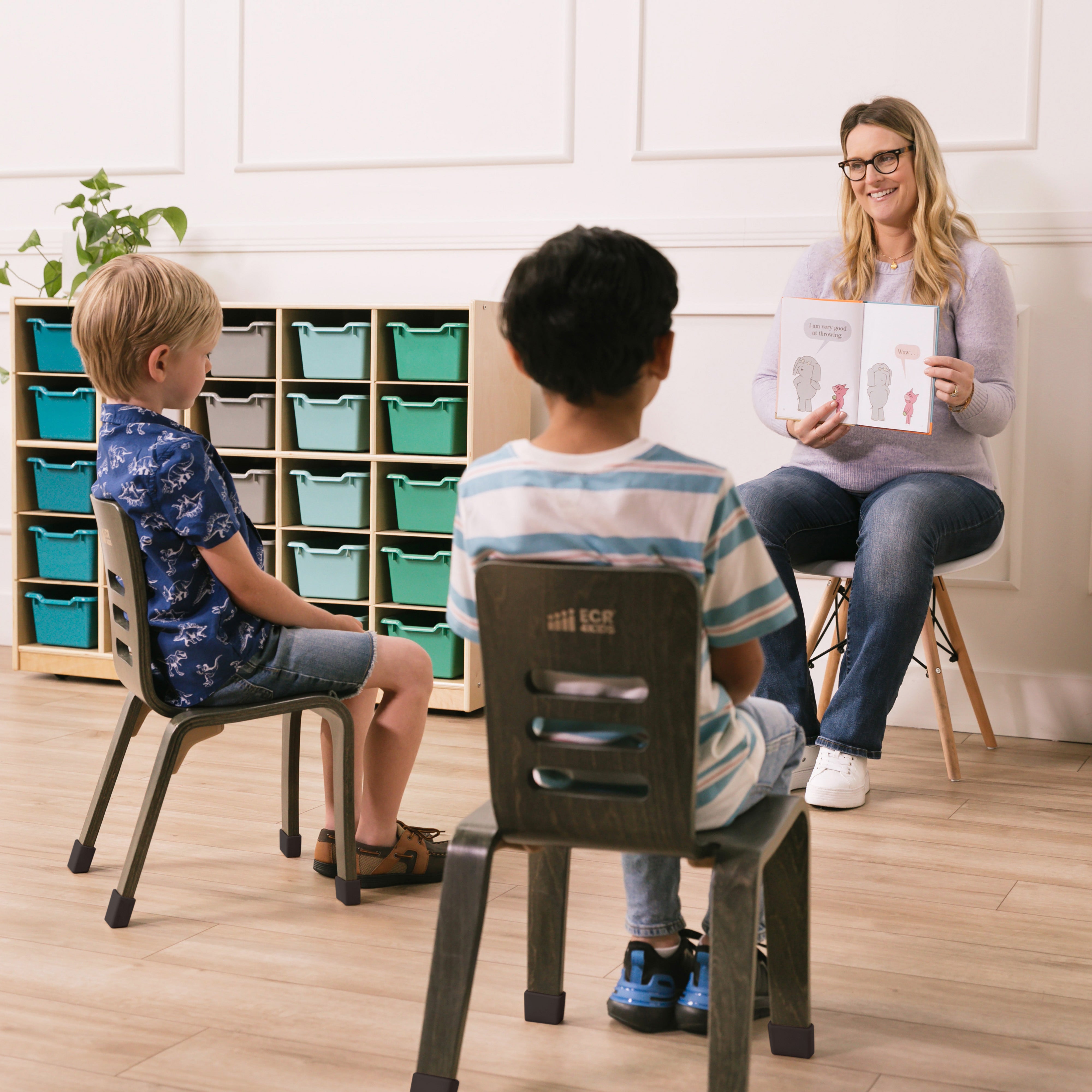 Bentwood Chair, 12in Seat Height, 2-Pack