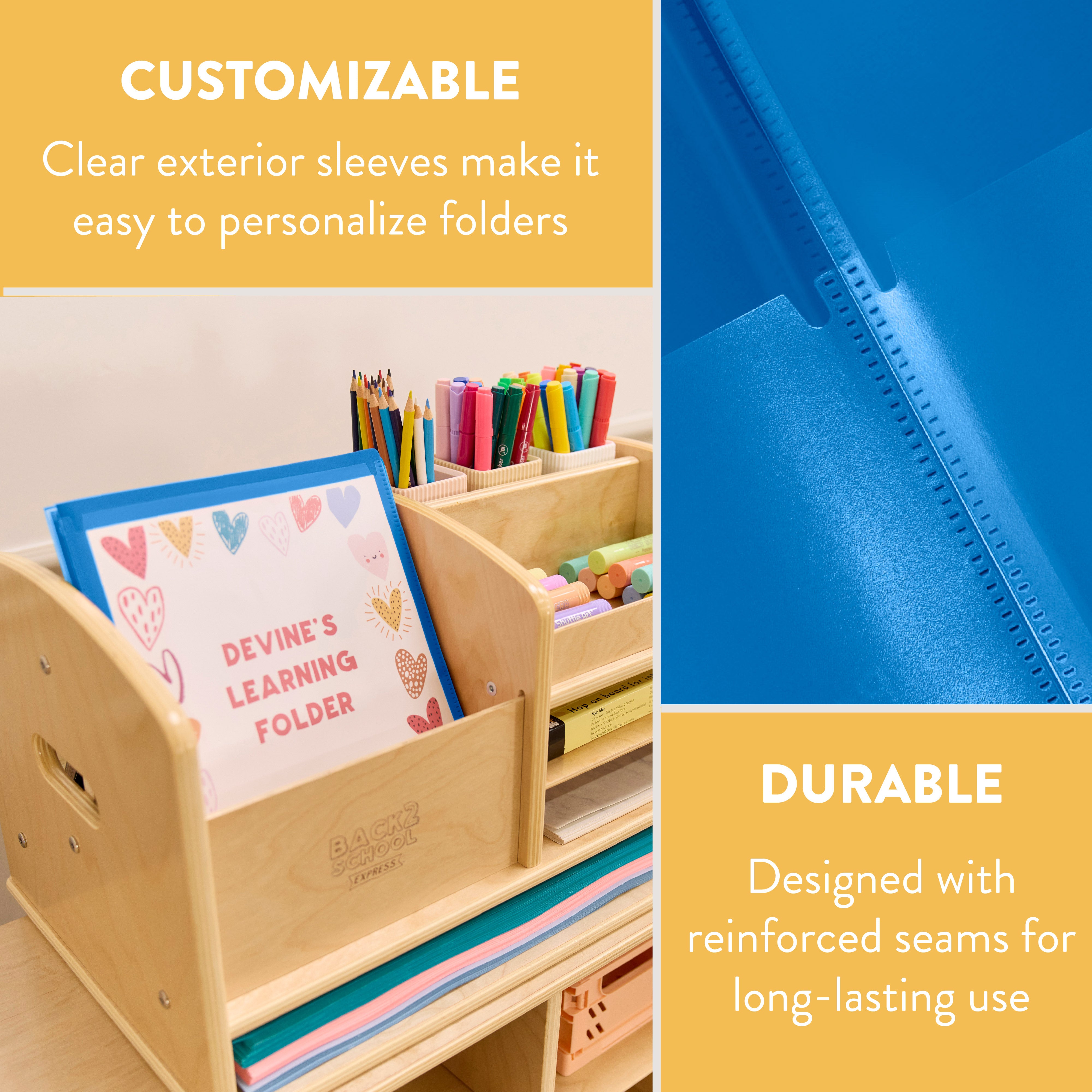 Stay Connect Classroom Folders, 36-Piece
