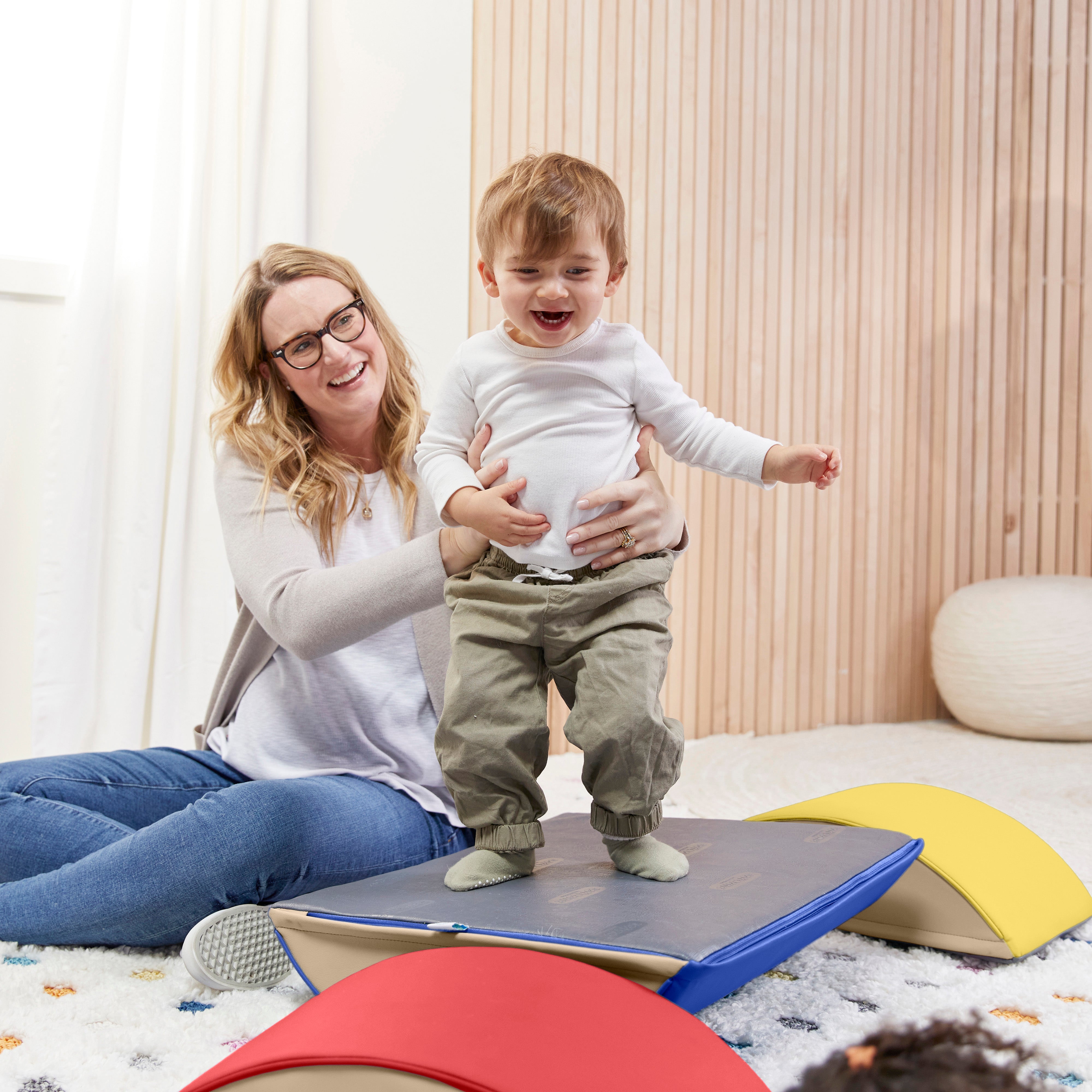 Colorful Log Climber Set, 3-Piece