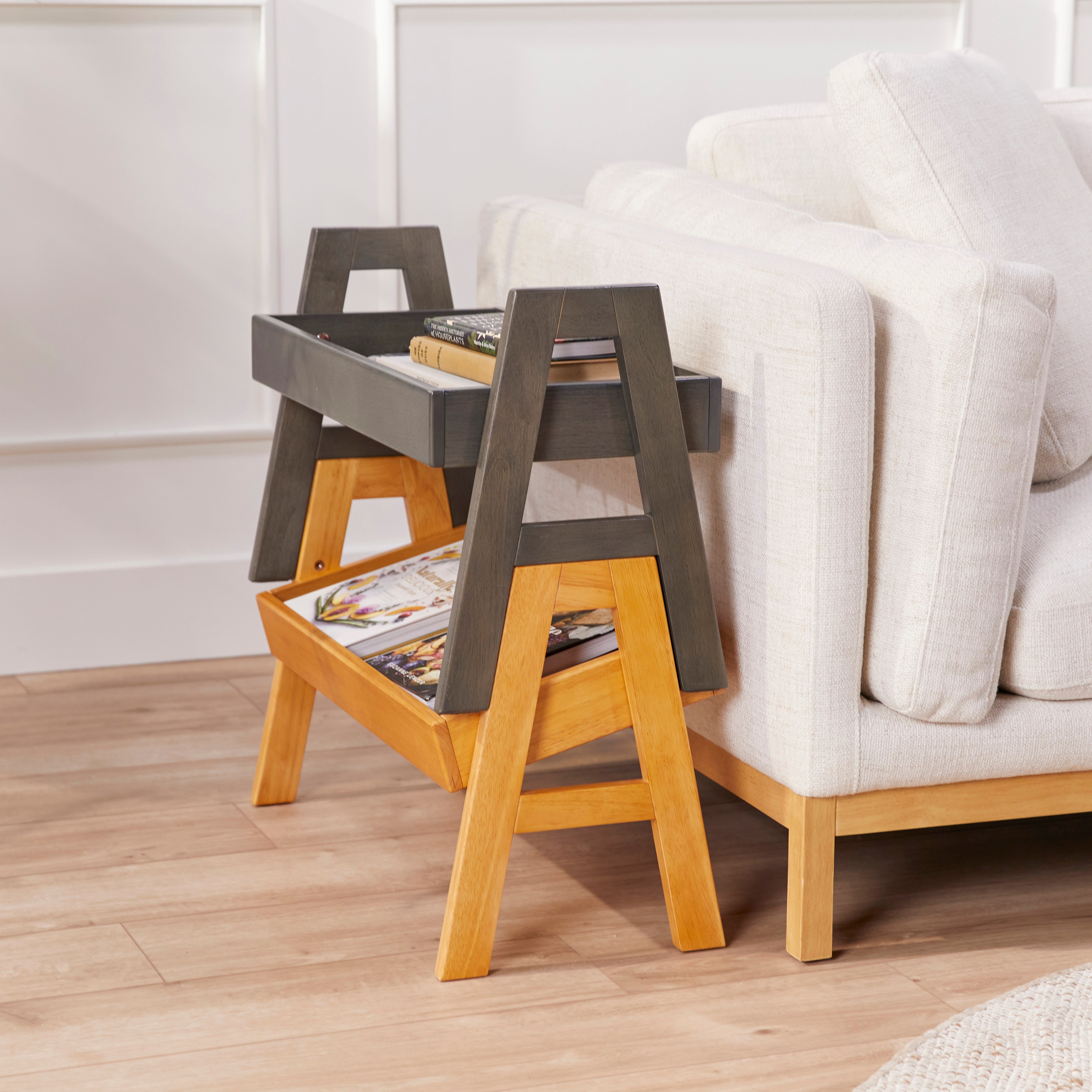 Adjustable Stacking Shelf Organizer with Full Edge