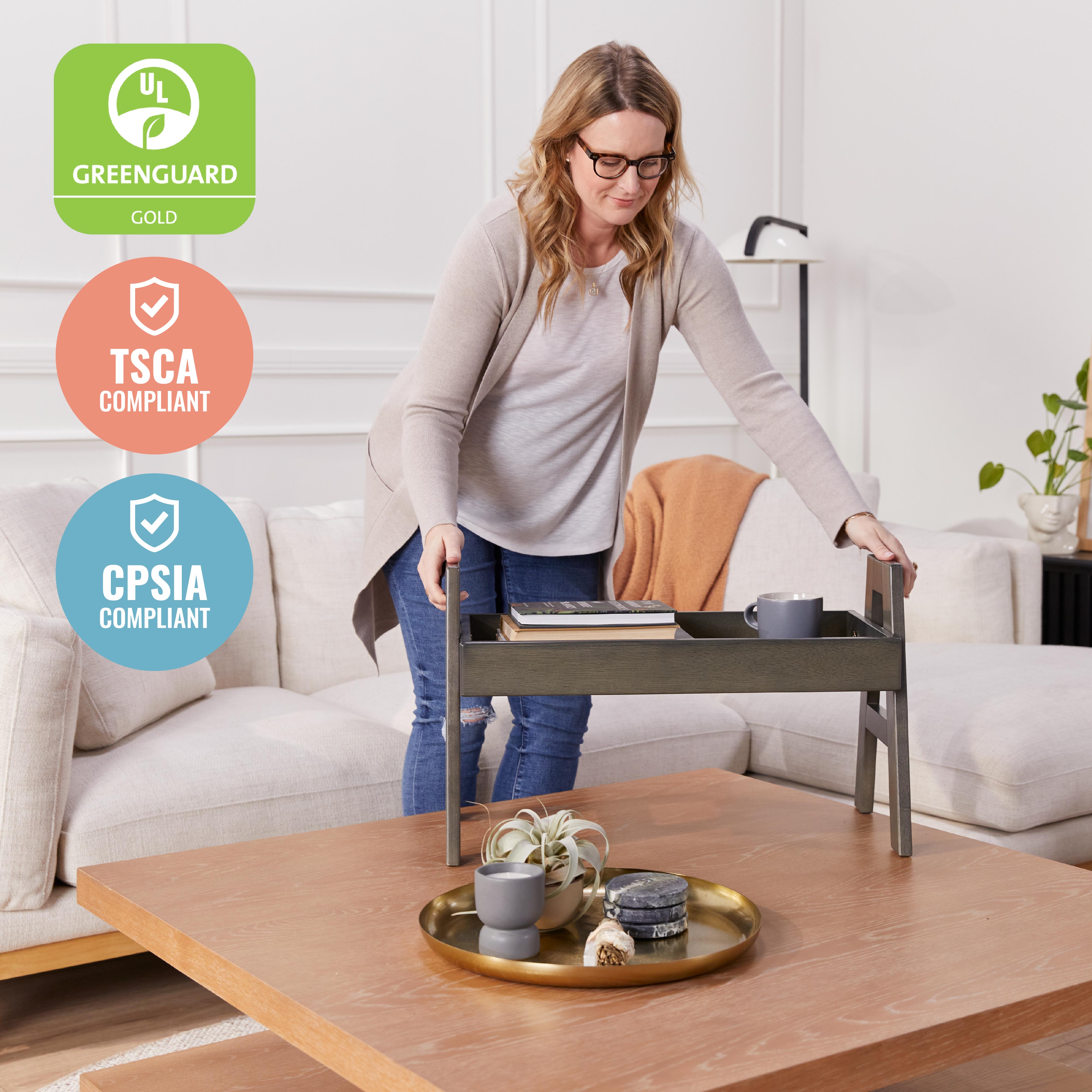 Adjustable Stacking Shelf Organizer with Full Edge
