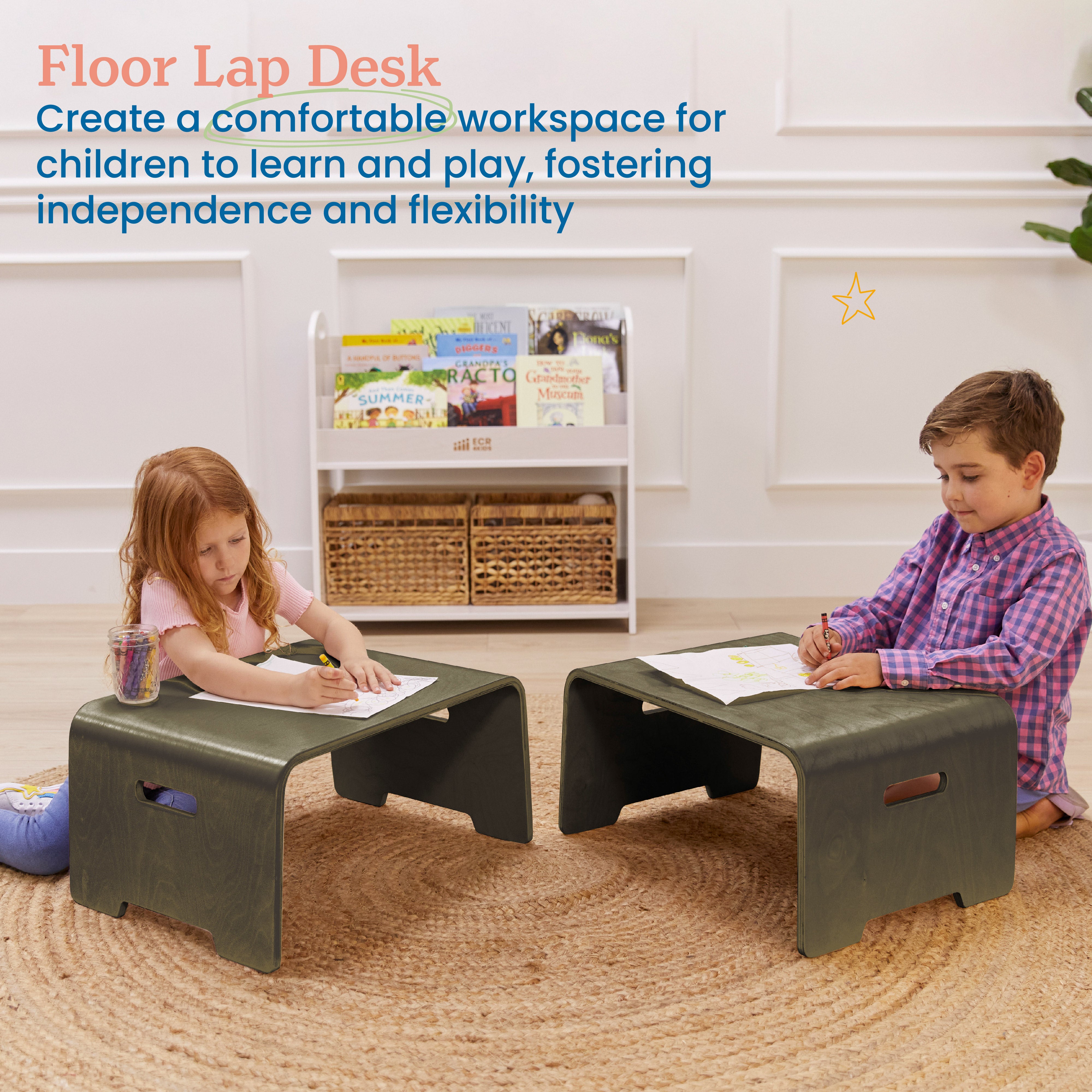 Bentwood Lap Desk with Handles