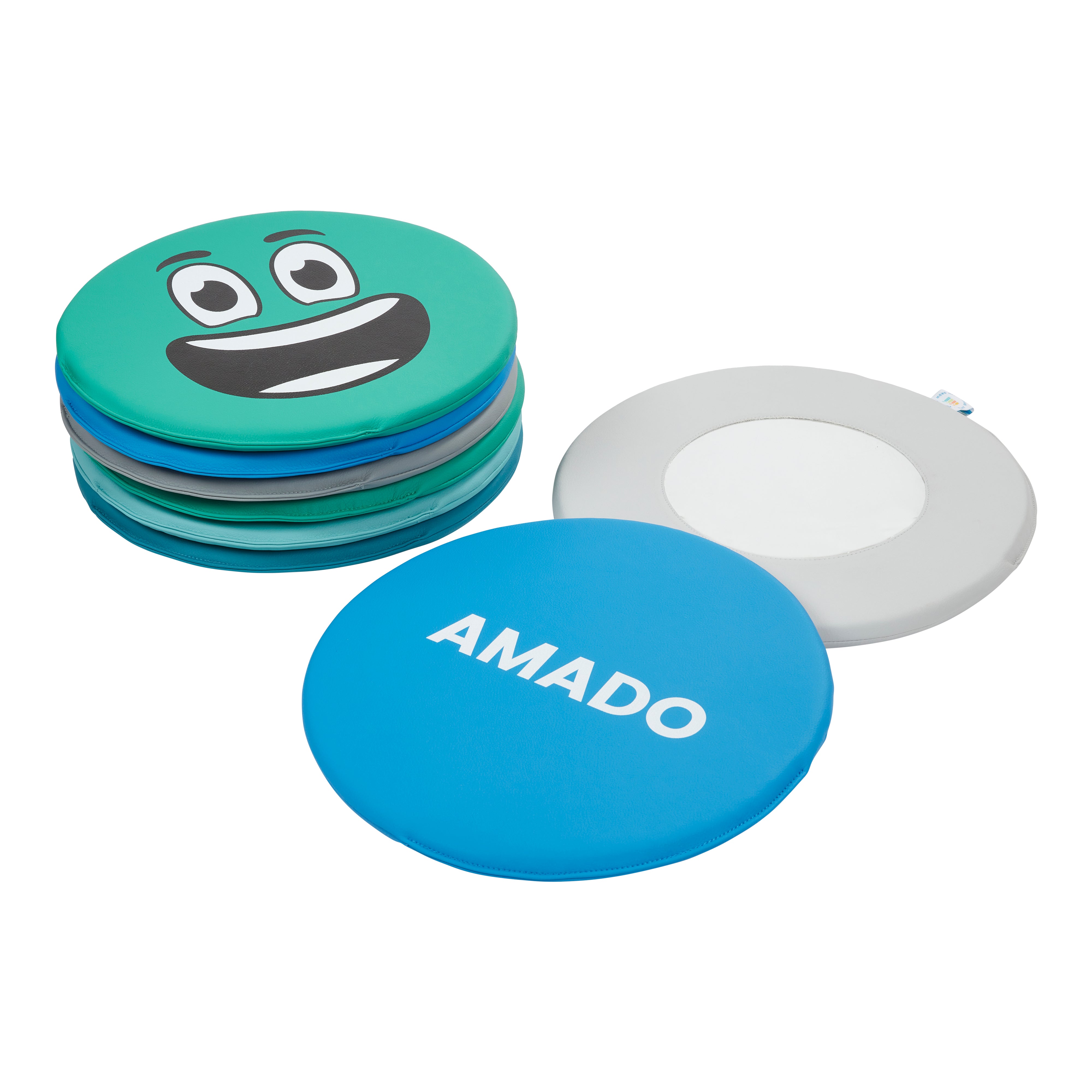 Emotion Pads with Mirror, Spanish, 8-Piece