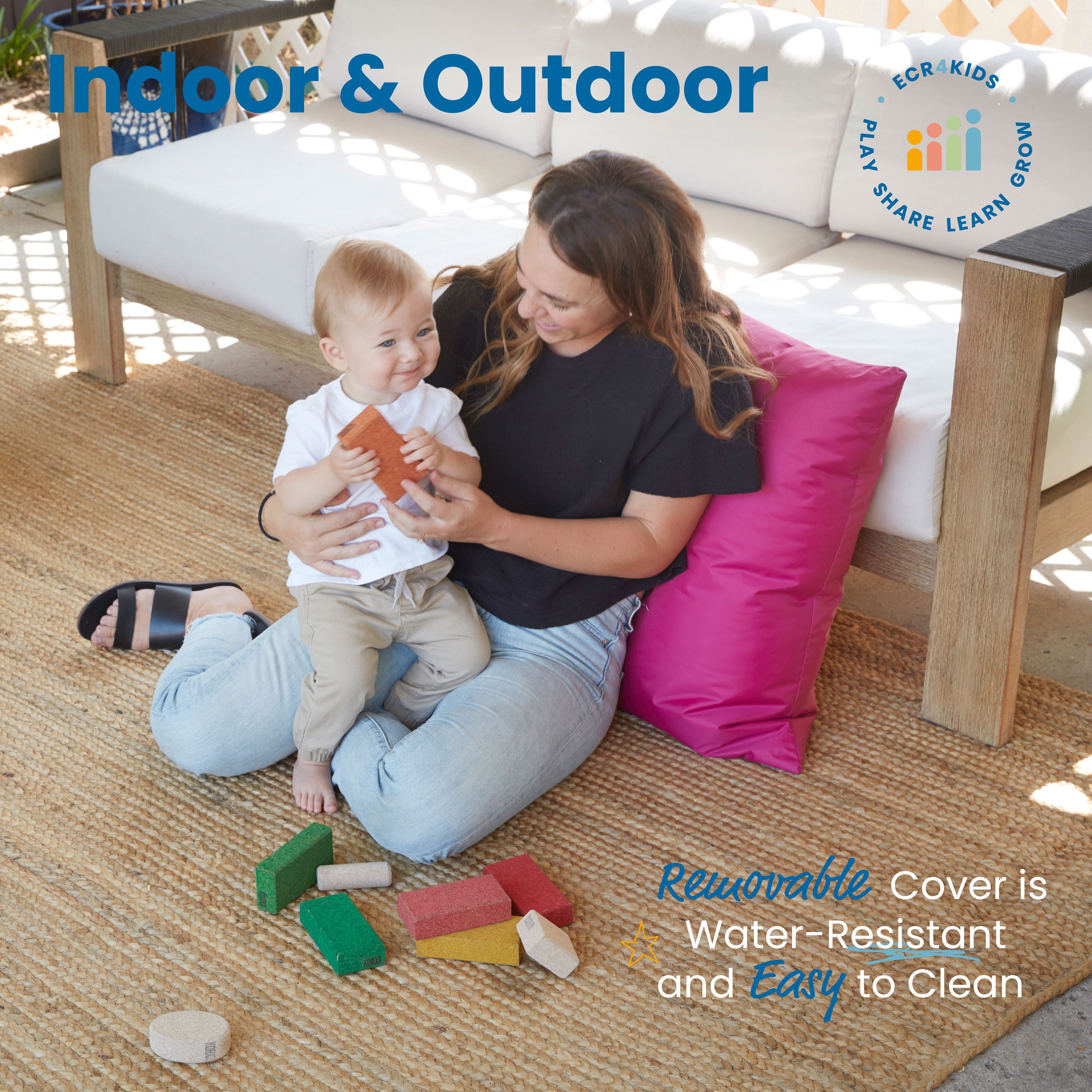 Jumbo Floor Pillow, 27in