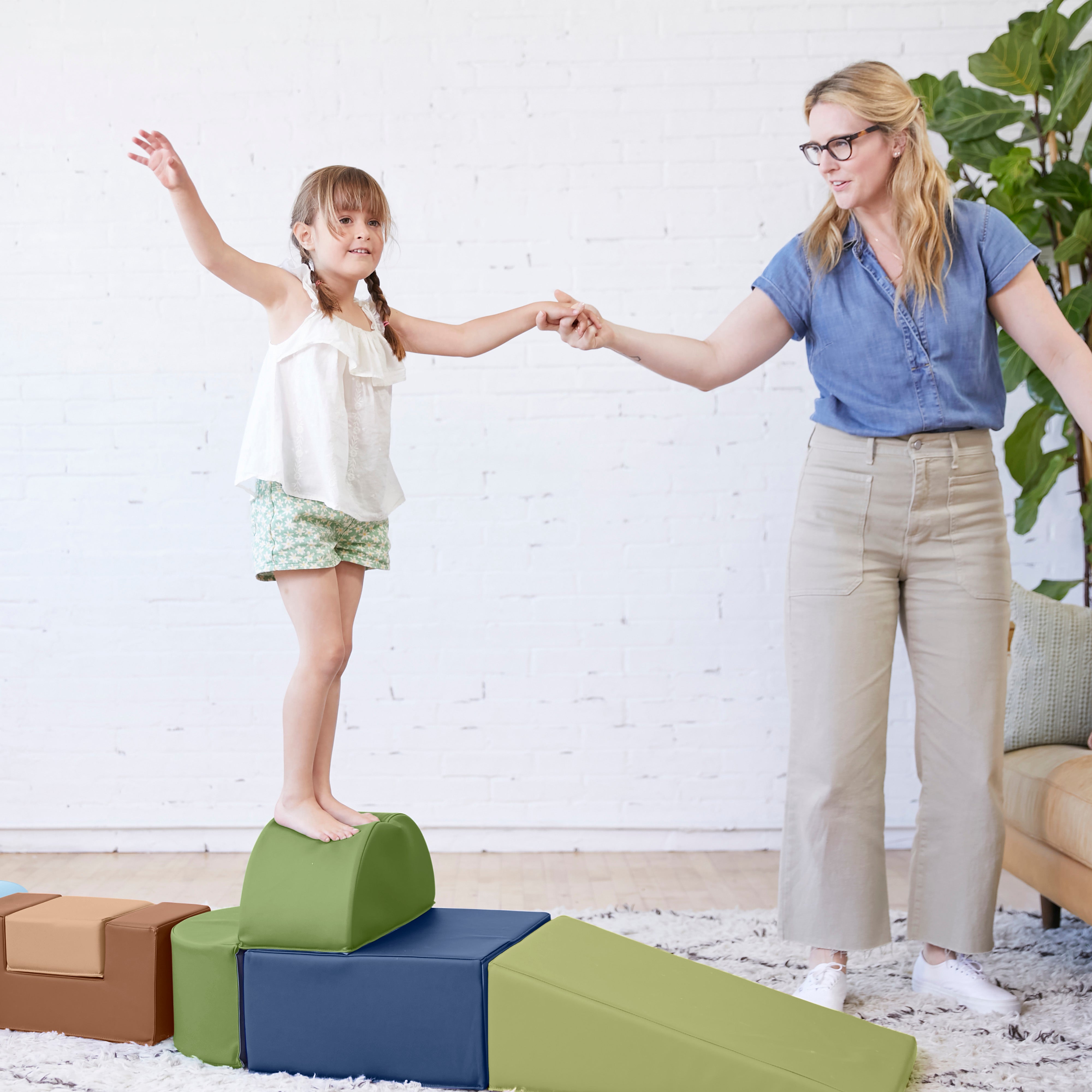 SoftZone Crawl and Climb Playtime Playset, 6-Piece