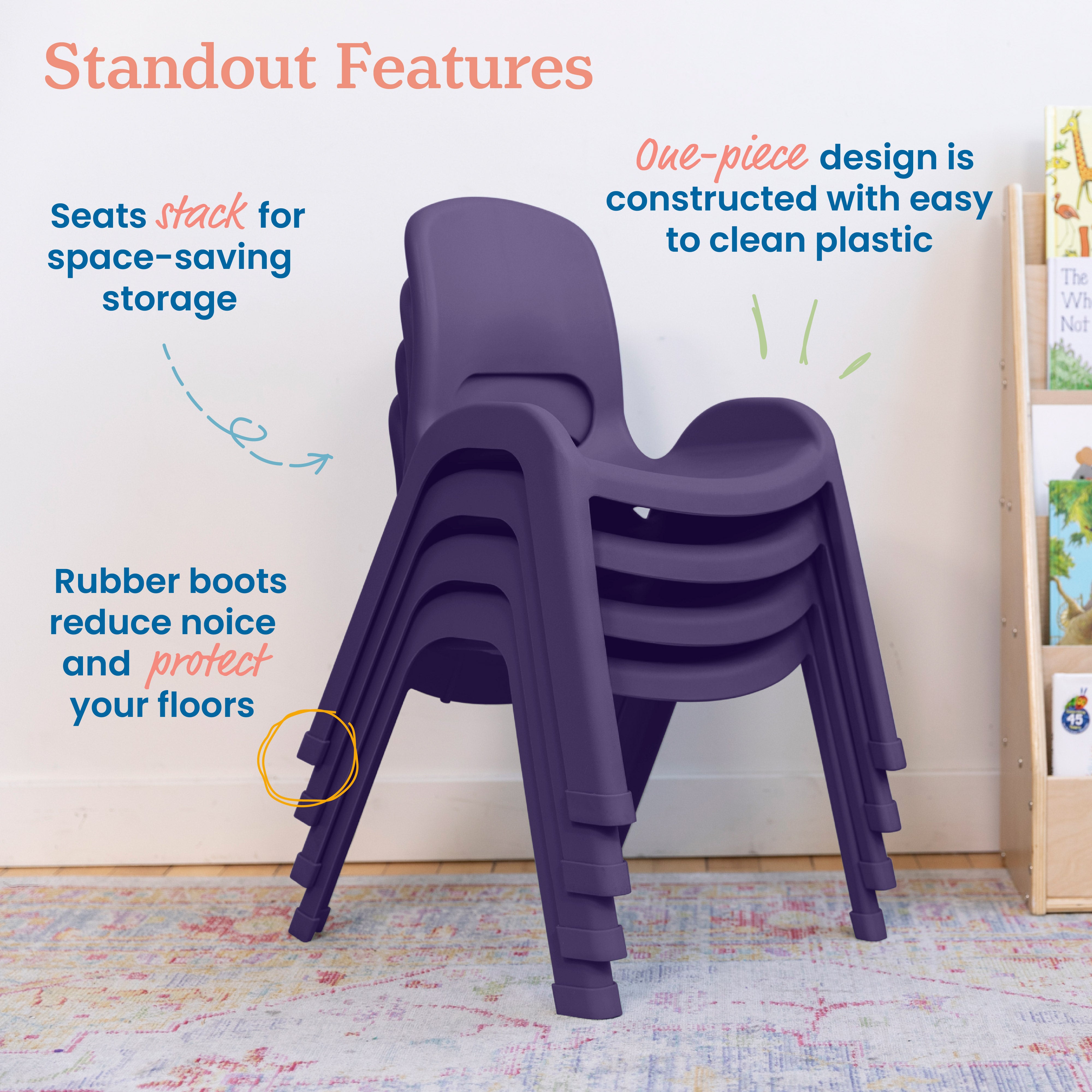 SitRight Chair, 4-Pack