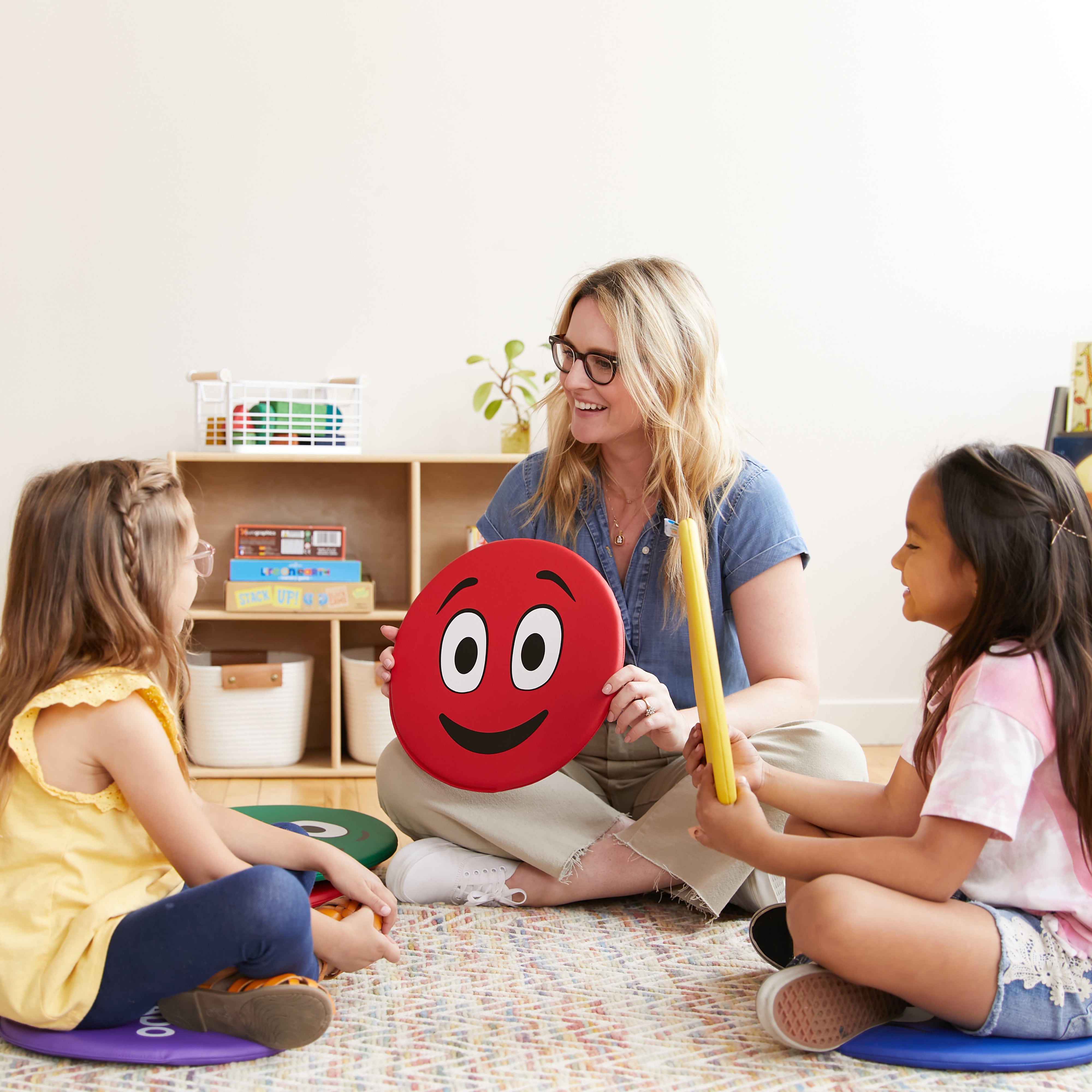 Emotion Pads with Mirror, English, 8-Piece