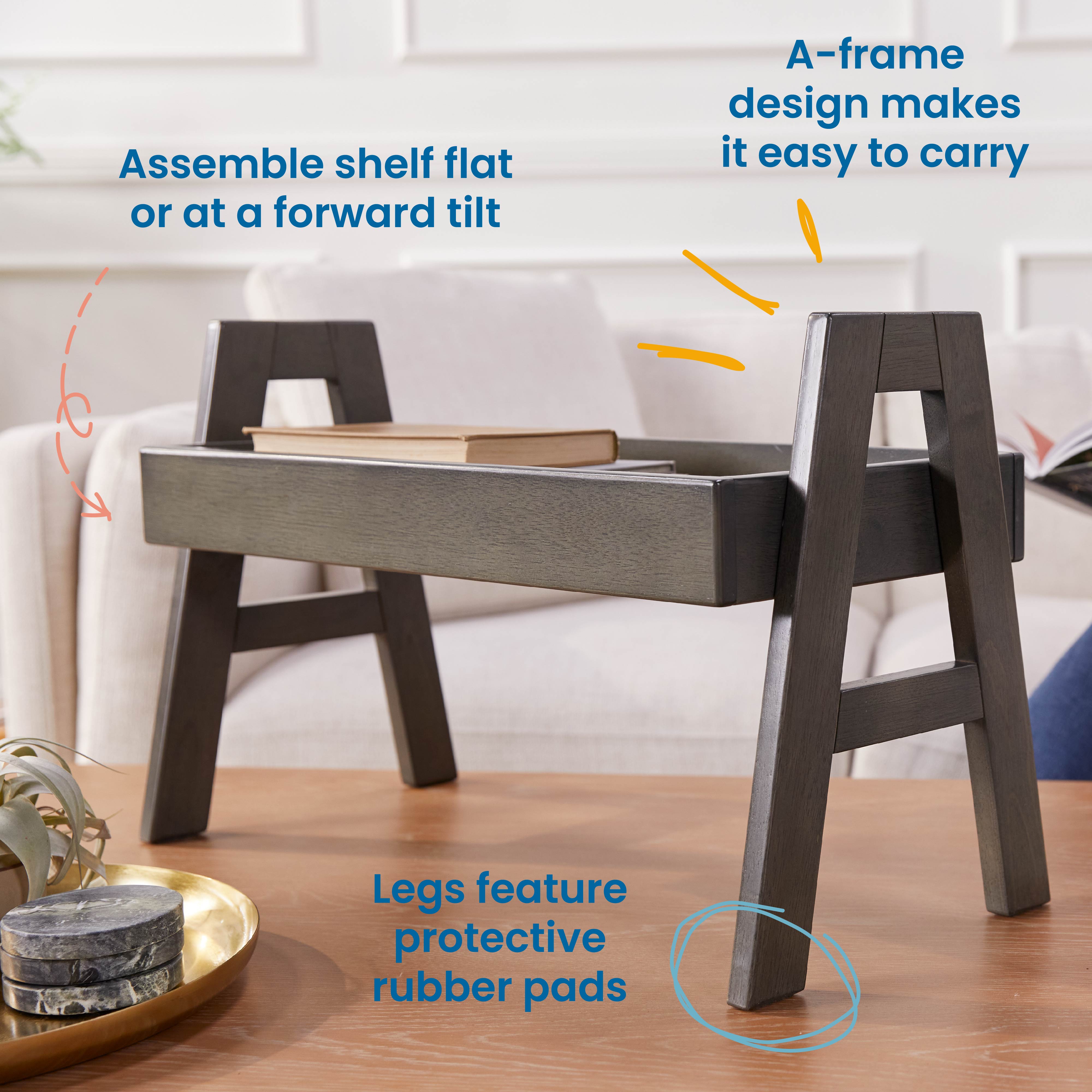 Adjustable Stacking Shelf Organizer with Full Edge