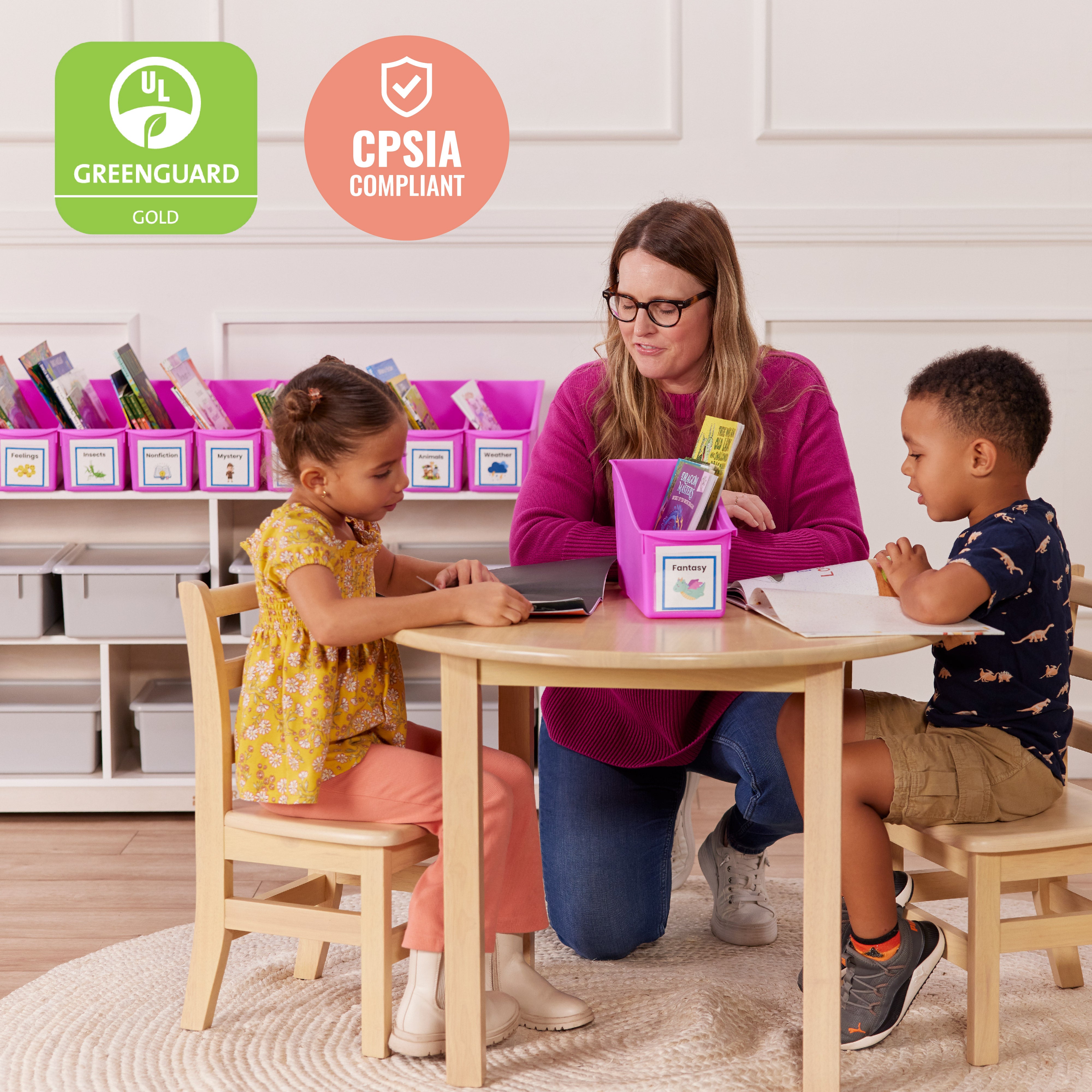 Linking Book Bin, 10-Piece