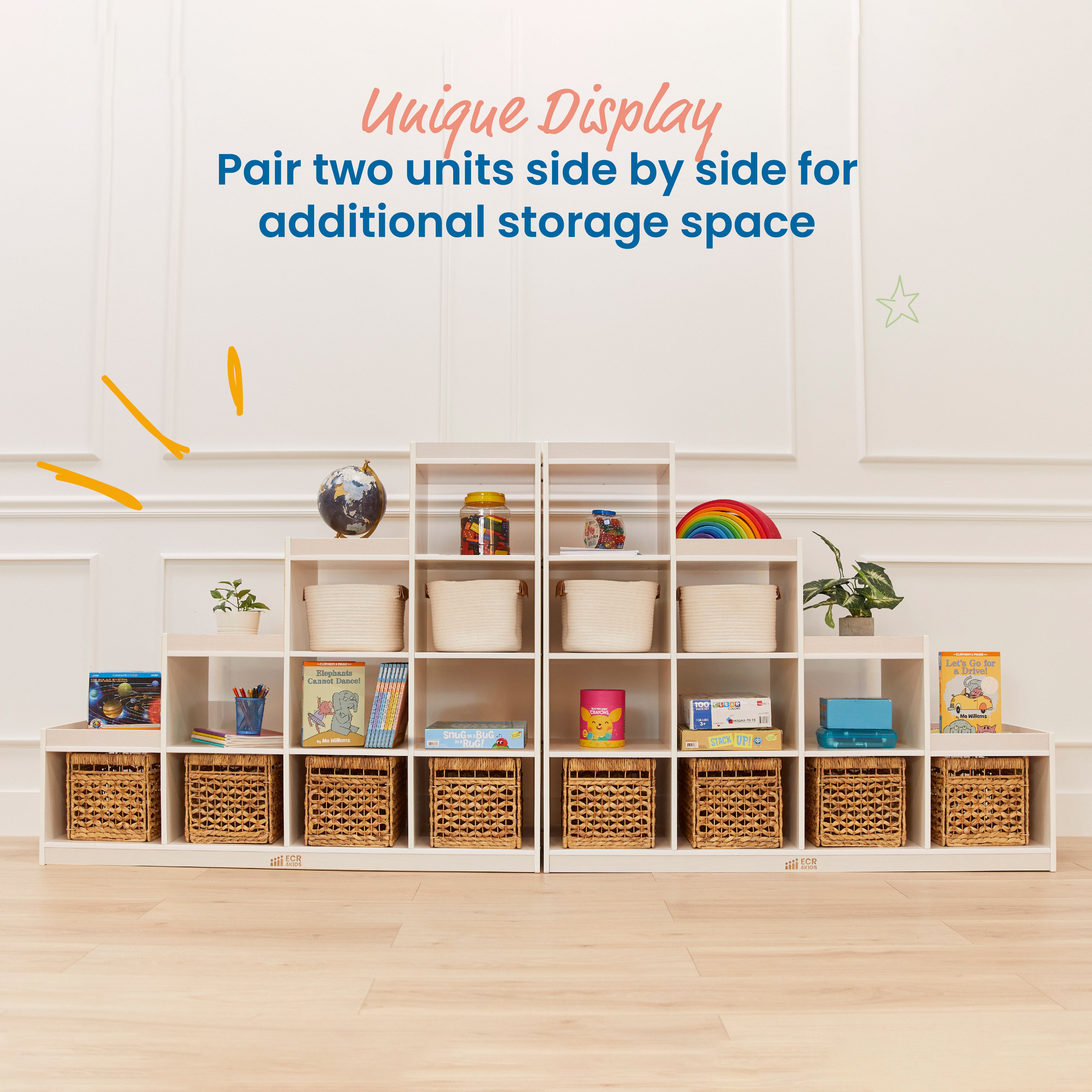 4-3-2-1 Cube Storage Cabinet