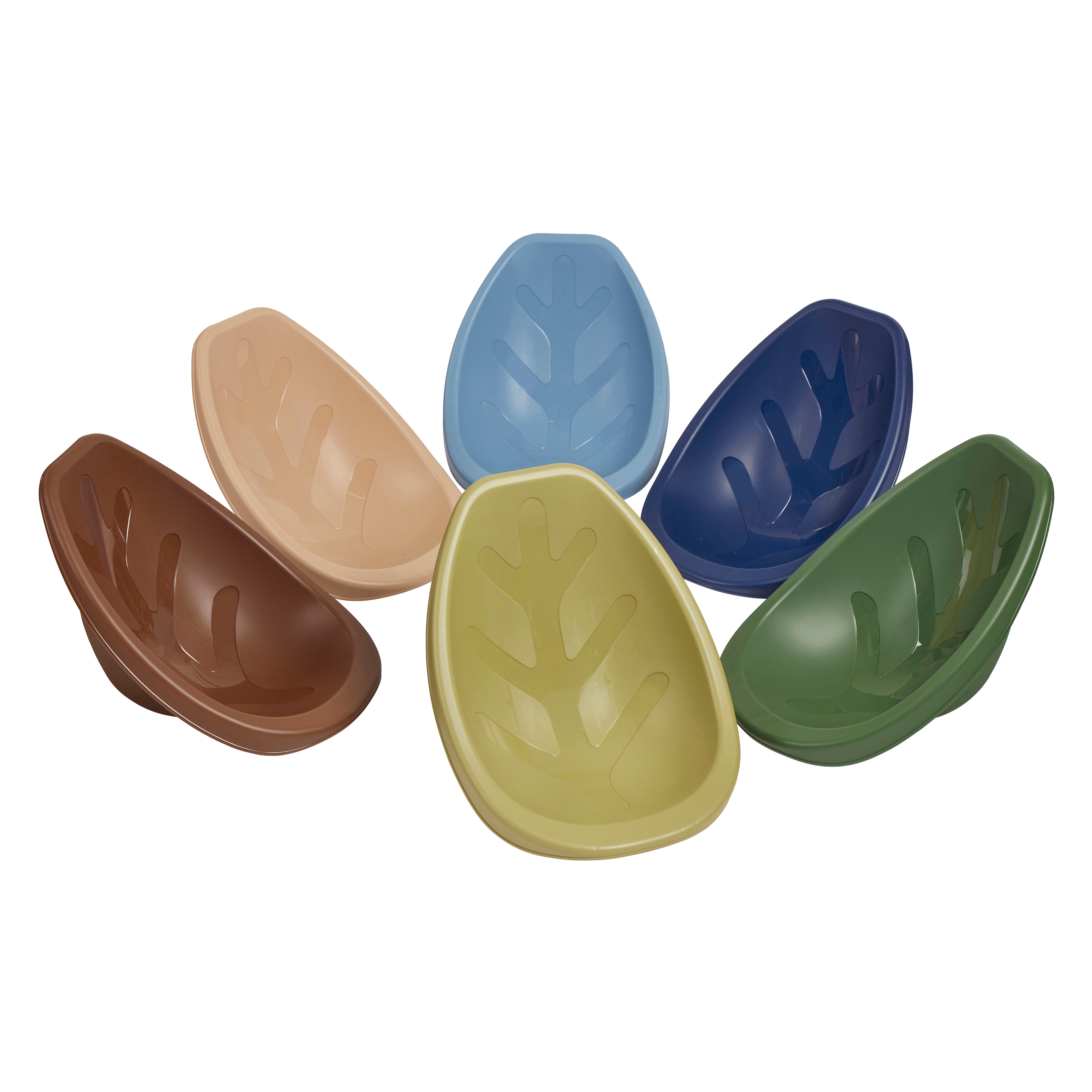 Leaf Scoop Floor Seat, 6-Piece