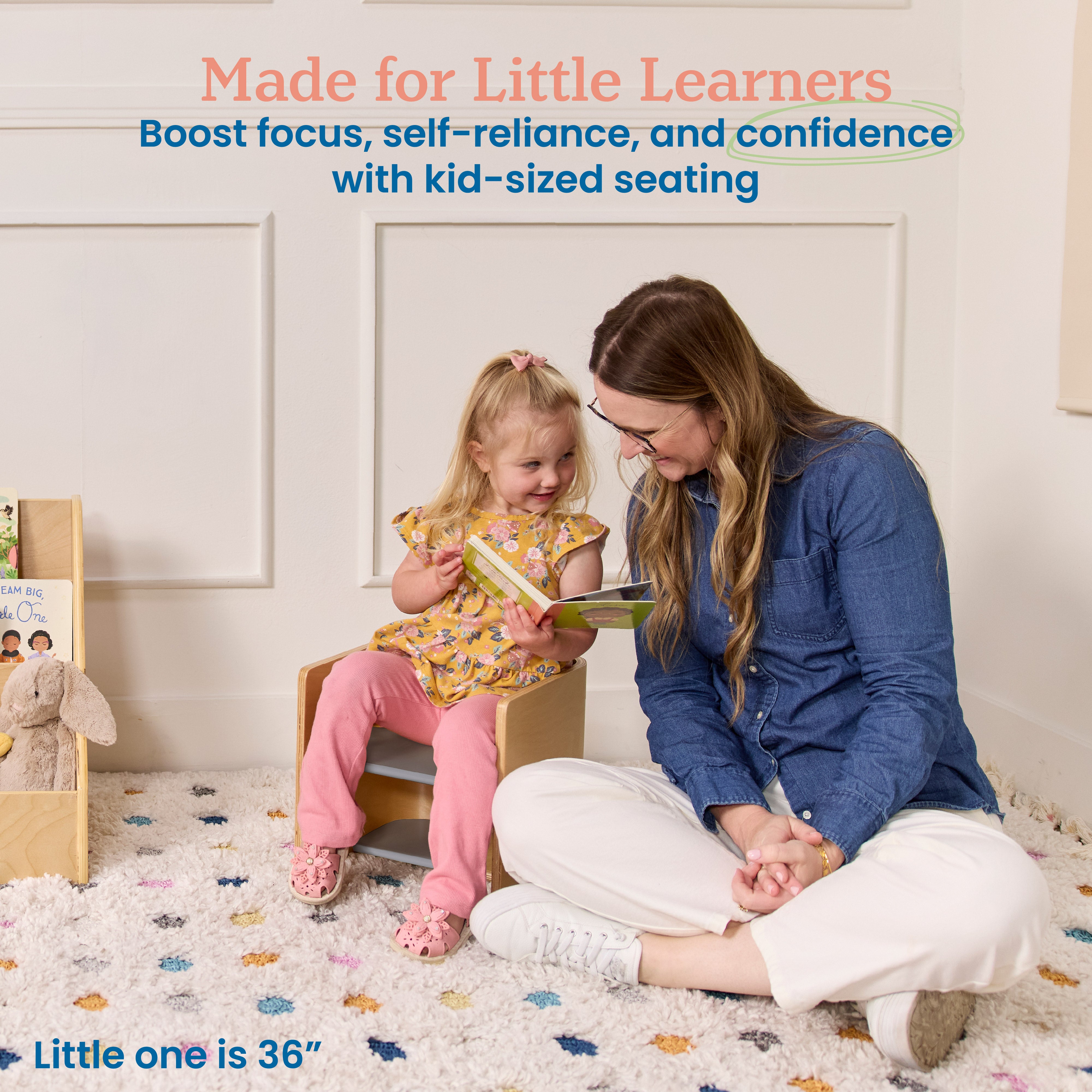 Bentwood Multipurpose Cube Chair