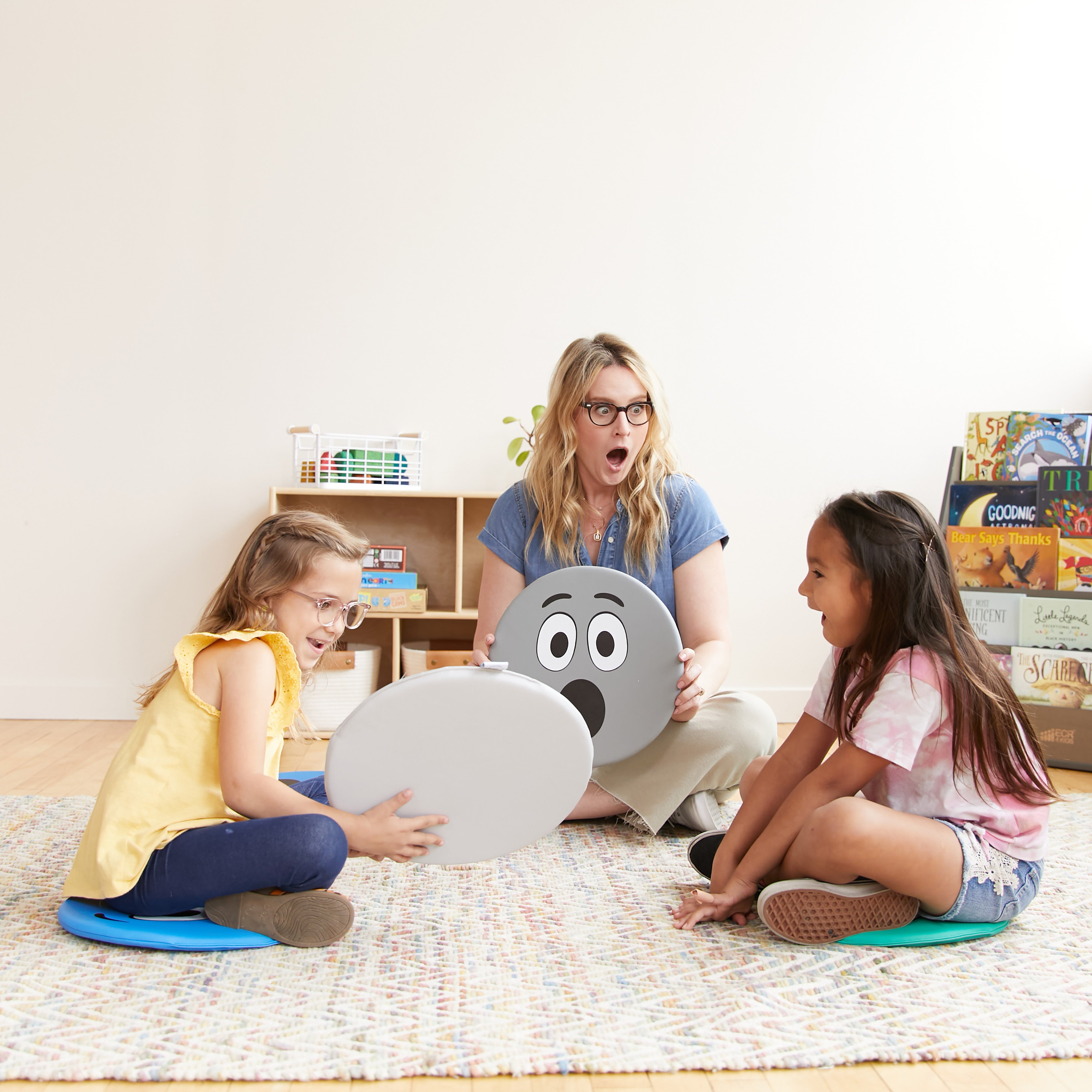 Emotion Pads with Mirror, English, 8-Piece