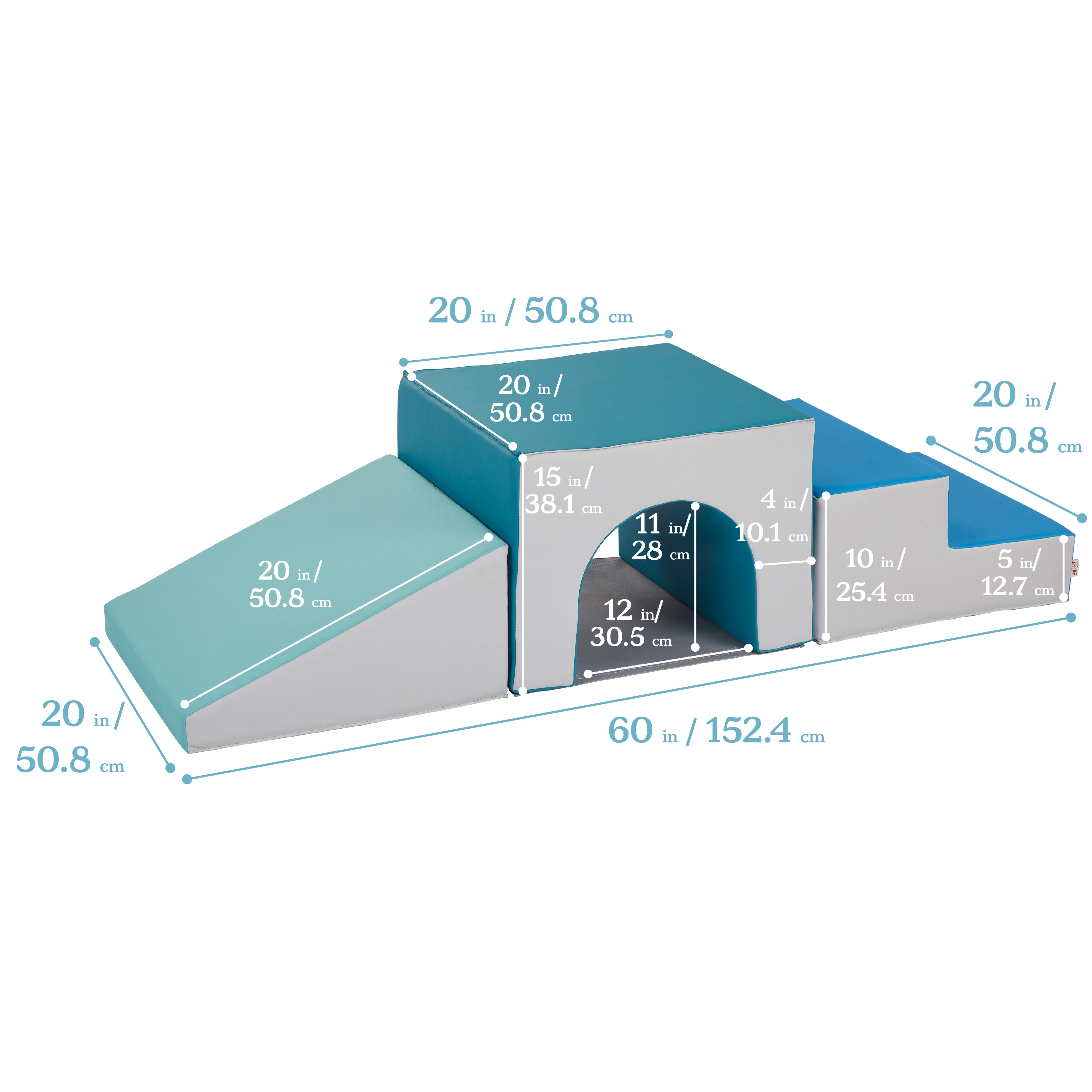 Single Tunnel Climber, 3-Piece