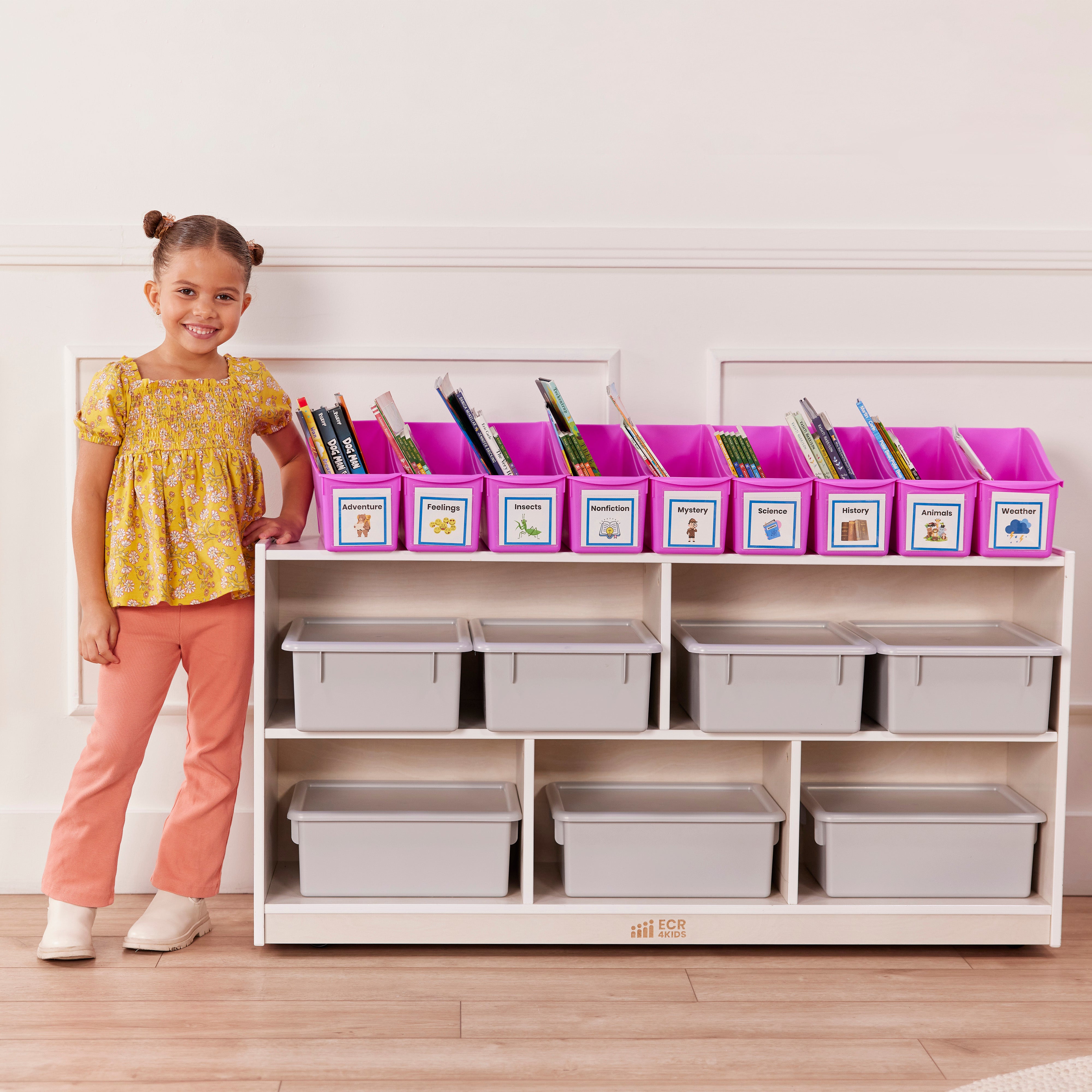 Linking Book Bin, 10-Piece