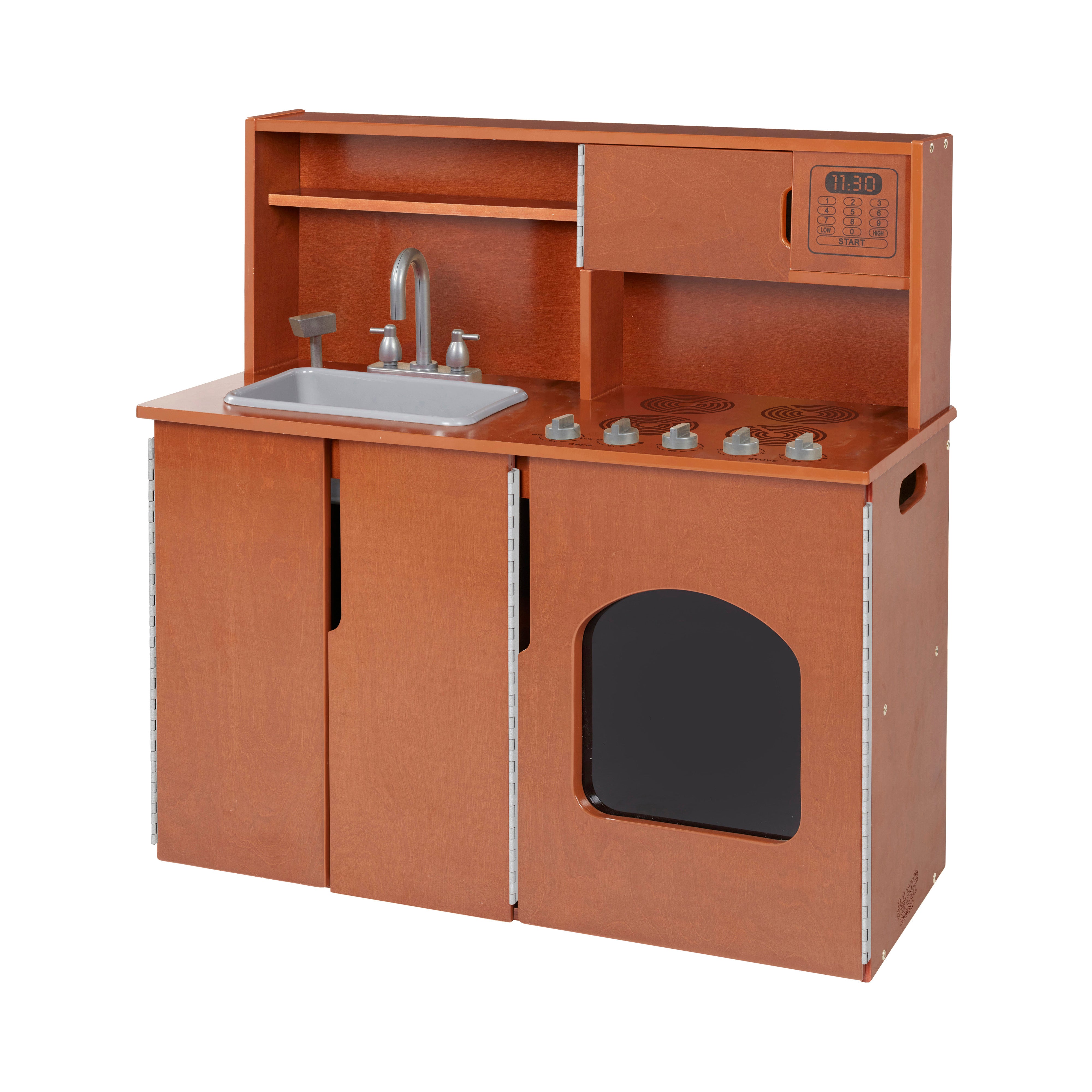 Chef's Station Kids Pretend Play Kitchen