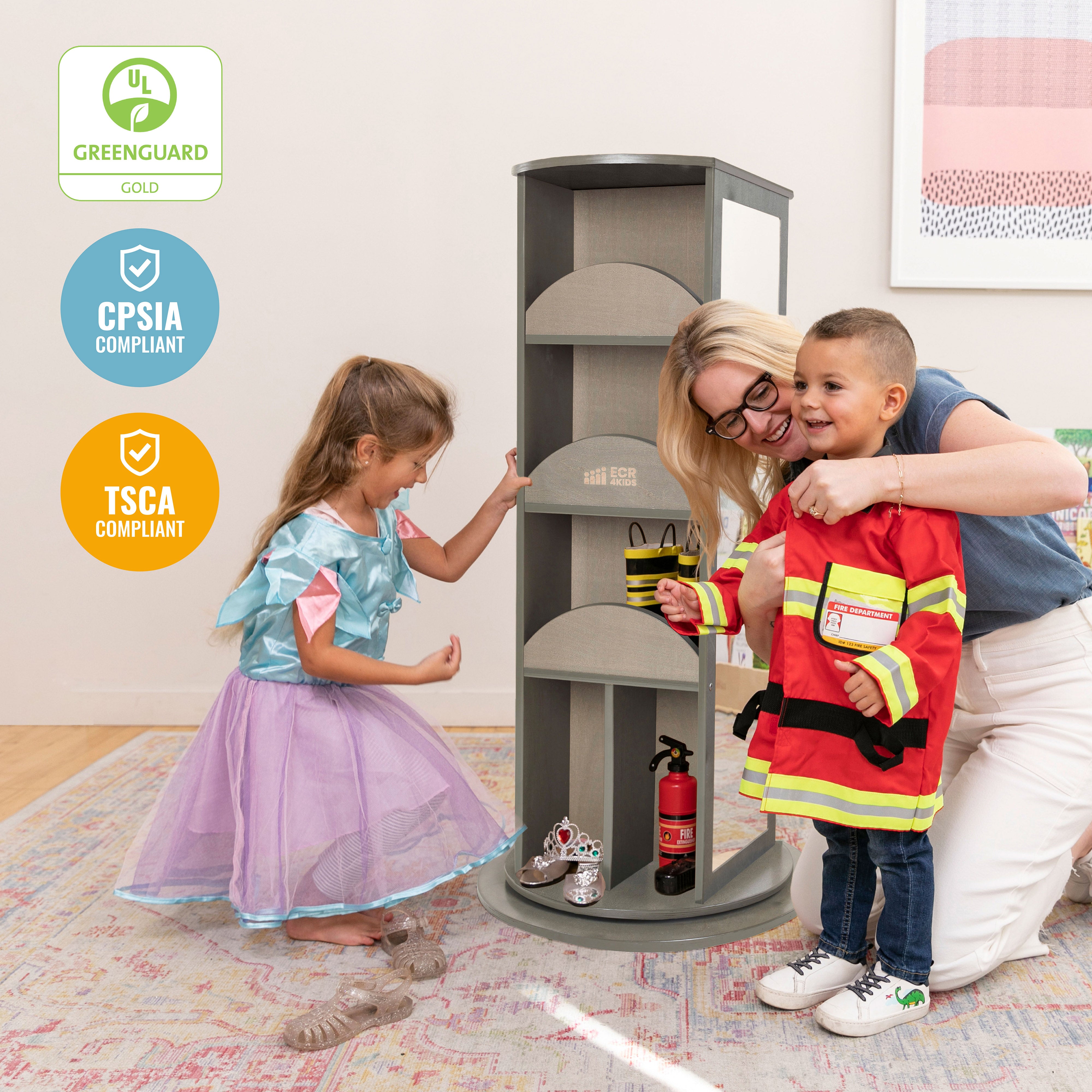 Rotating Dress-Up Carousel