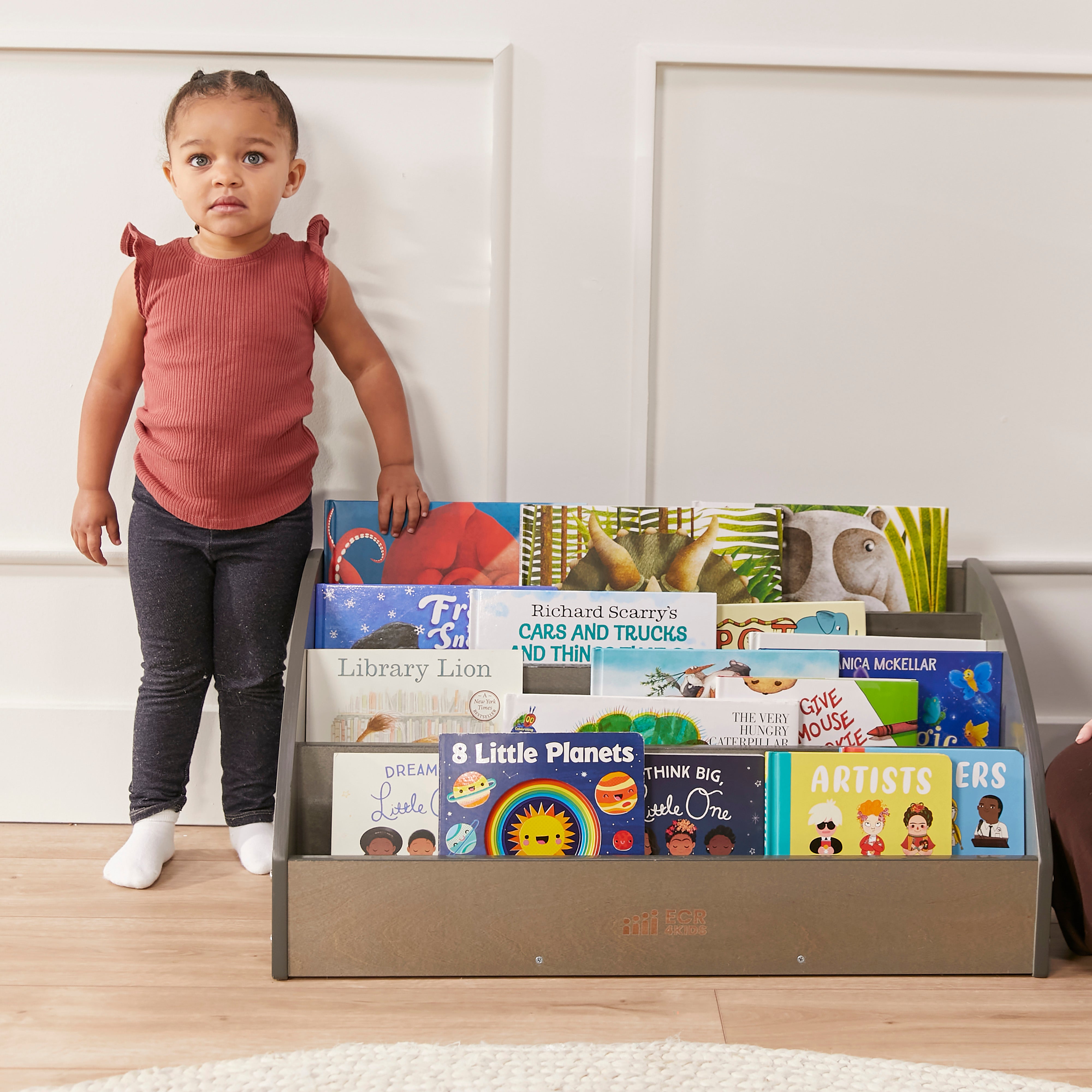 Toddler Book Display, Beginner Bookshelf
