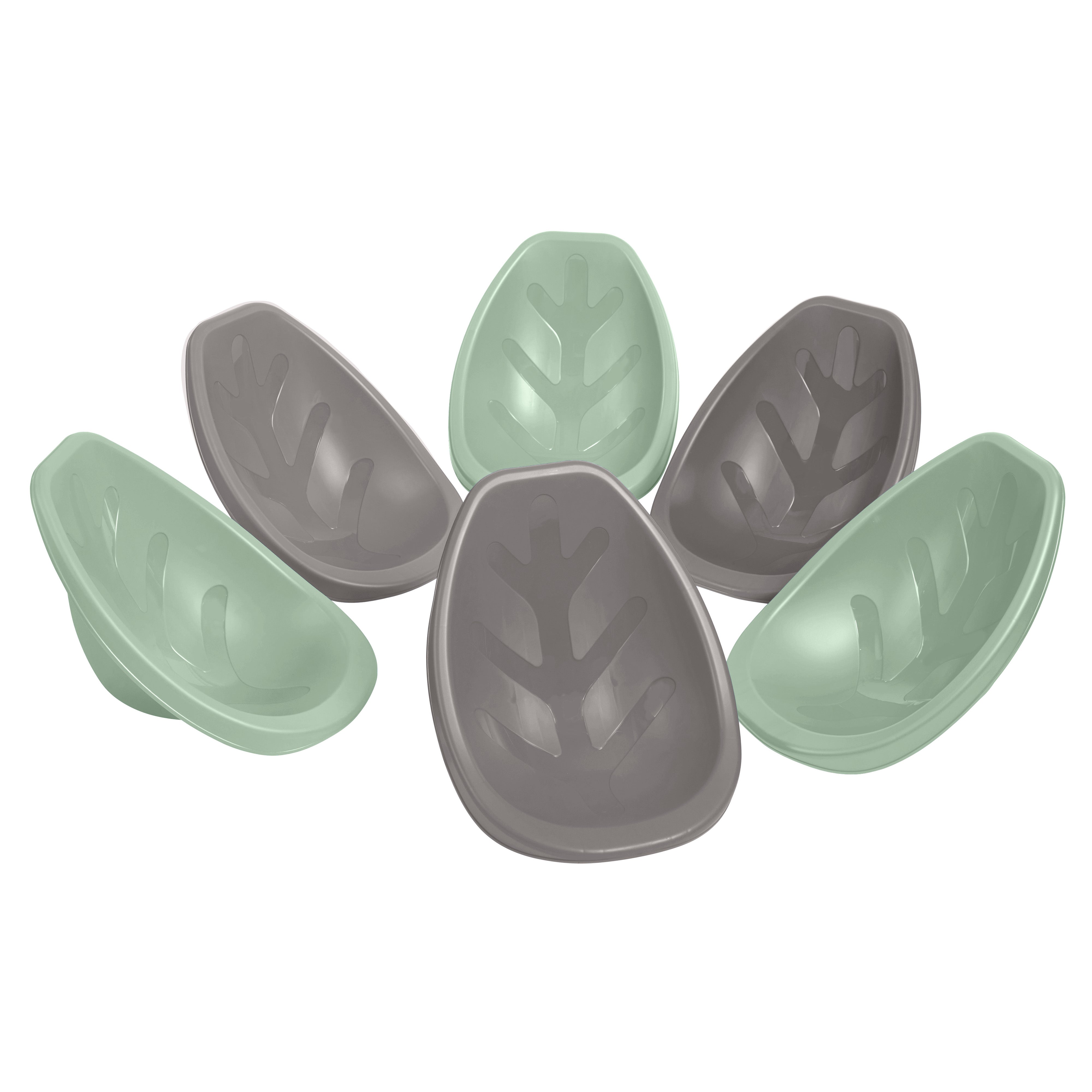 Leaf Scoop Floor Seat, 6-Piece