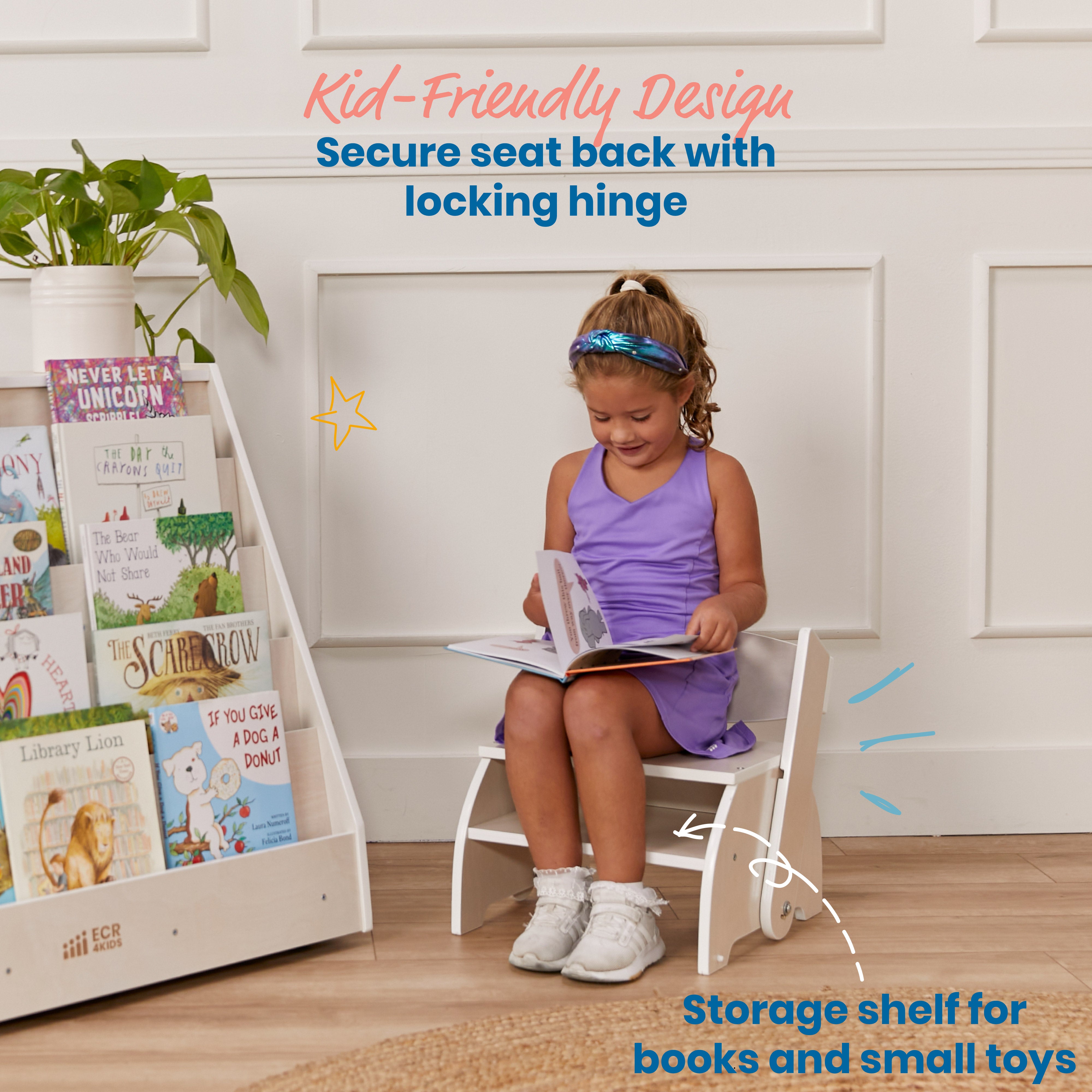 Flip-Flop Step Stool and Chair