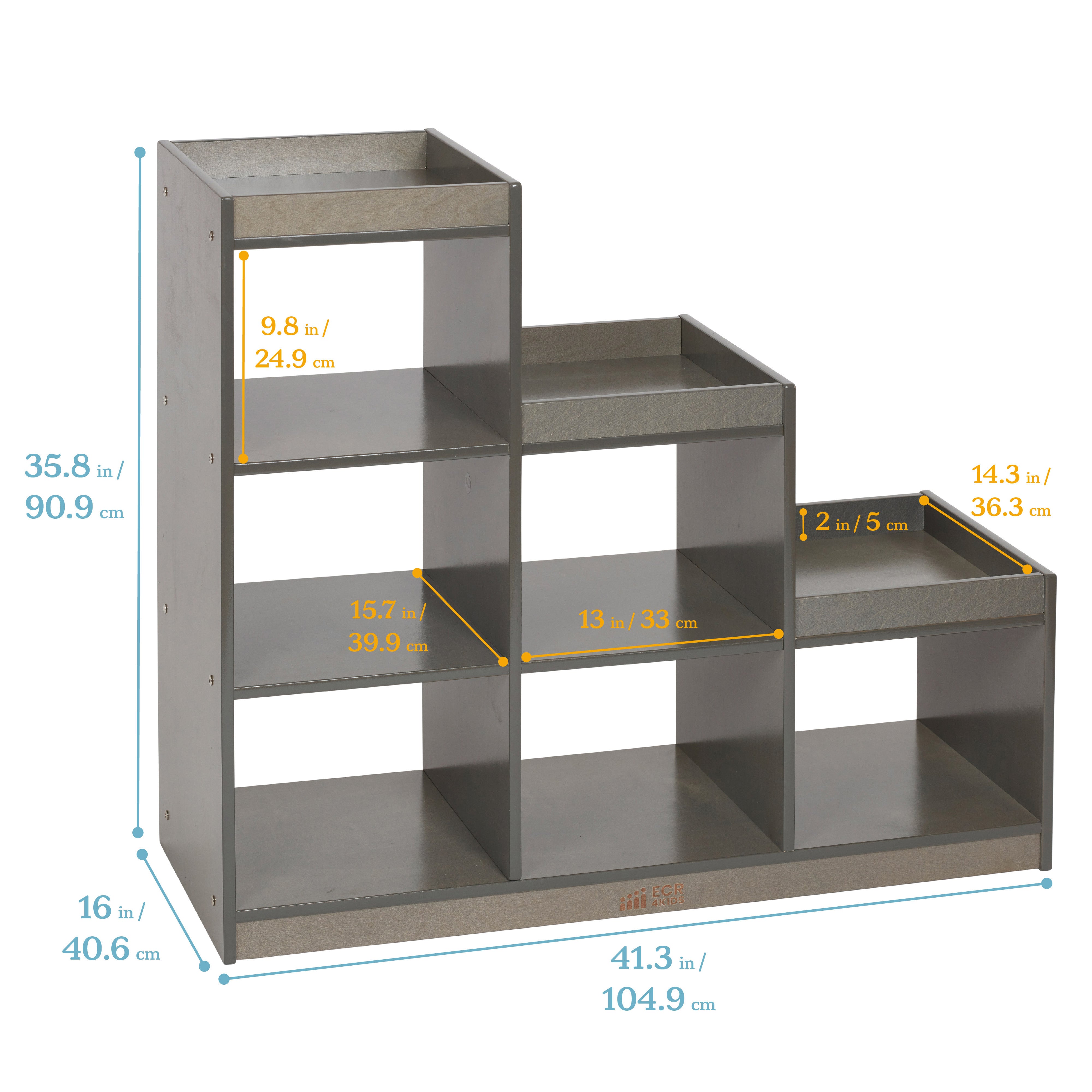 3-2-1 Cube Storage Cabinet, Kids Furniture