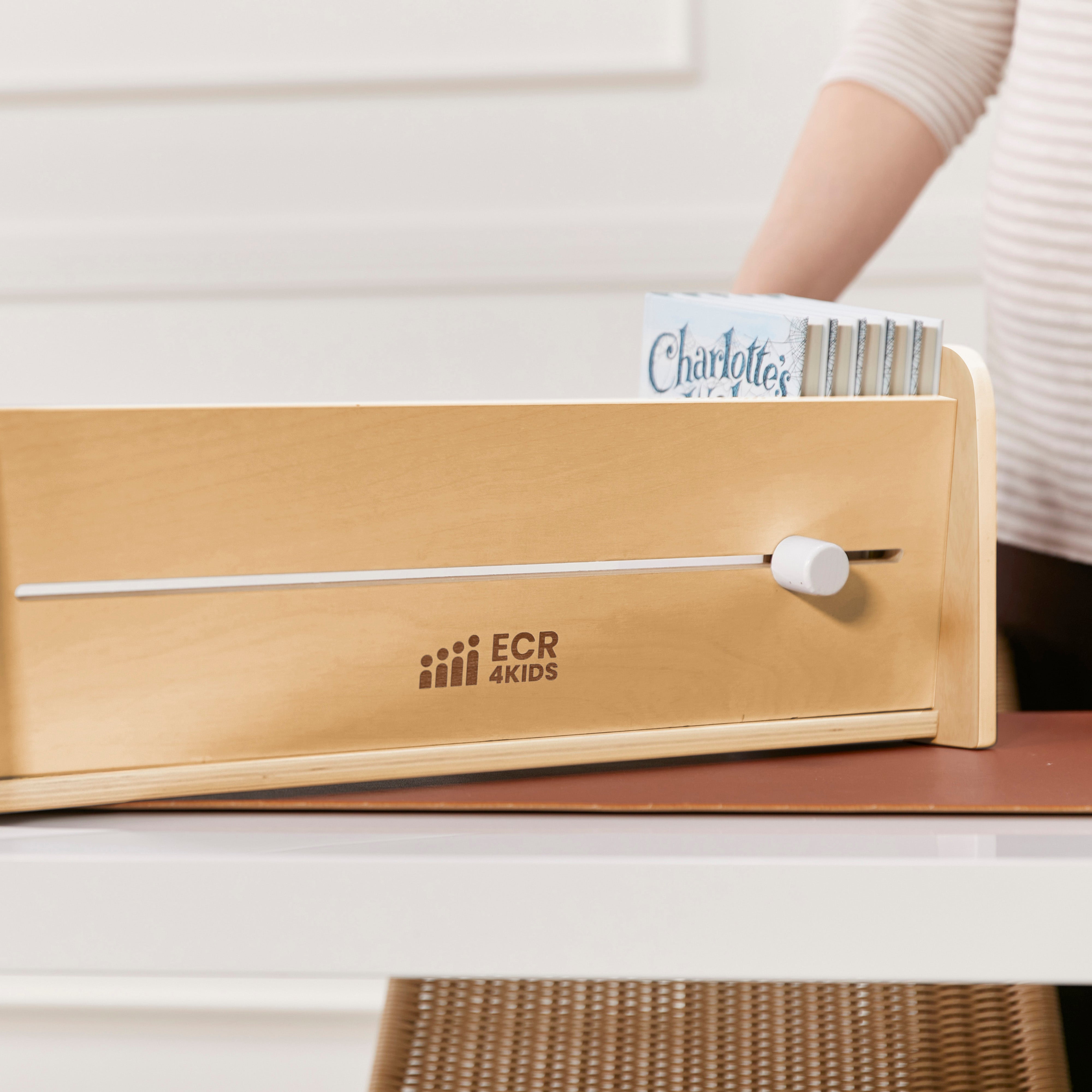 Tabletop Book Display, Adjustable