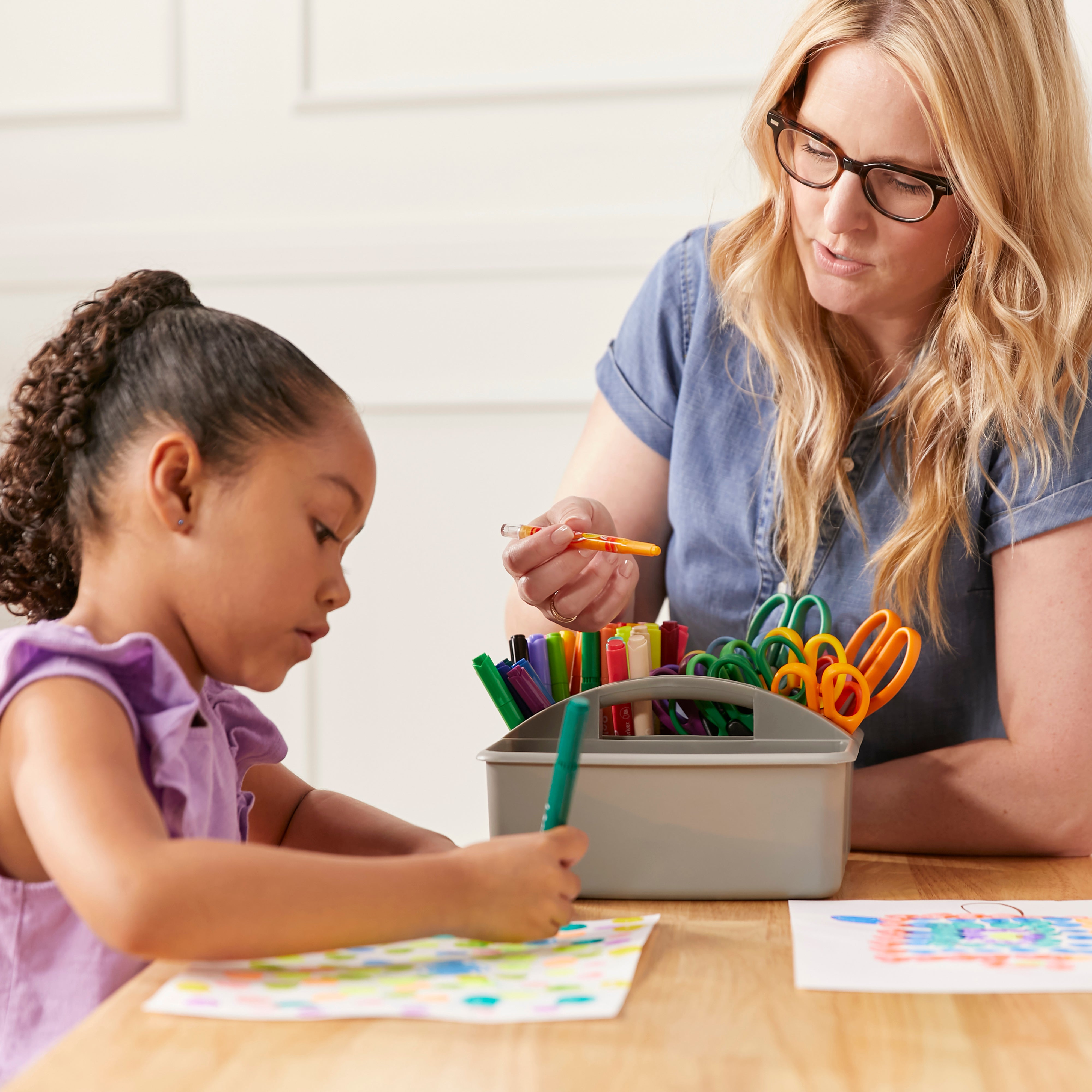 3-Compartment Storage Caddy, 6-Pack