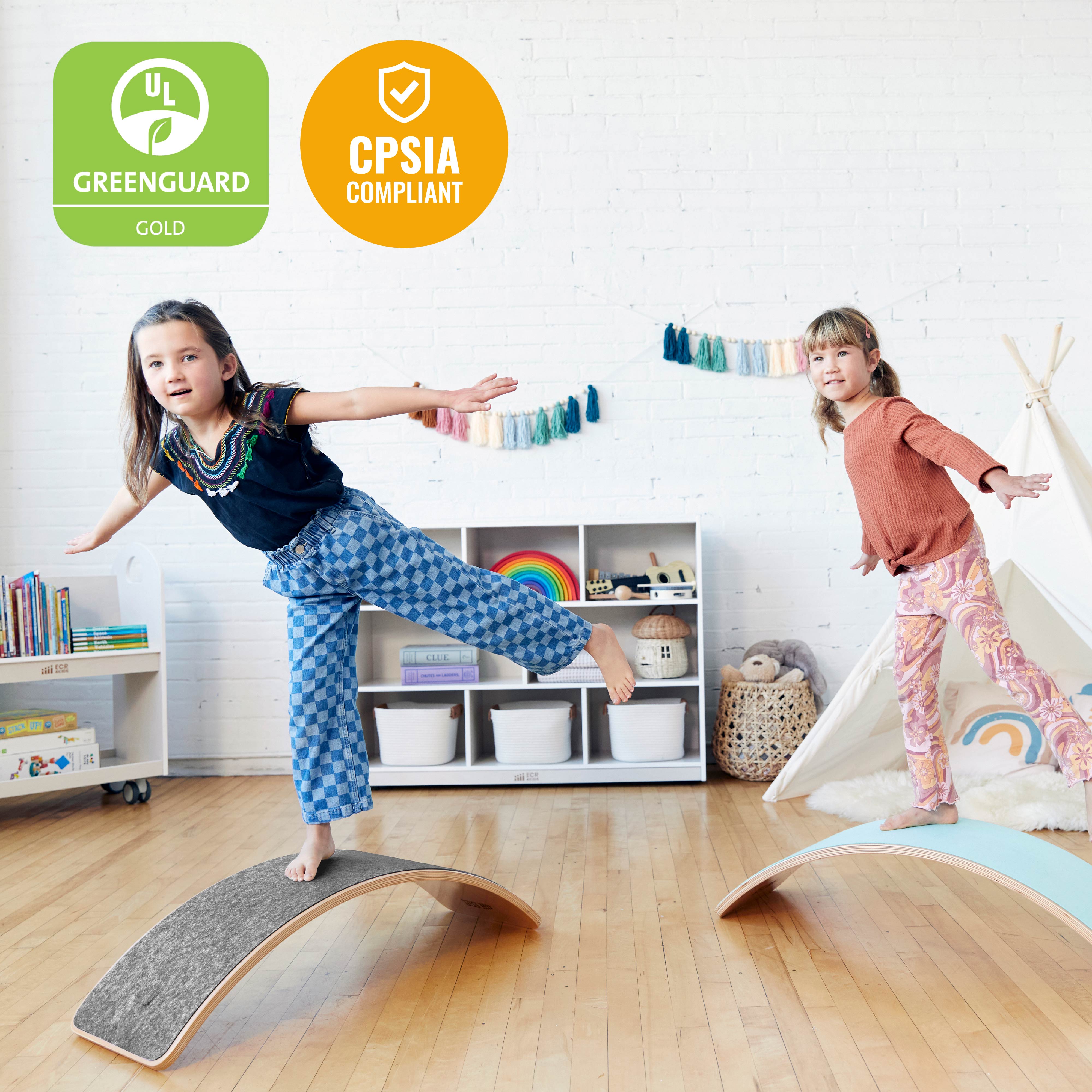 Balance Board with Felt Base